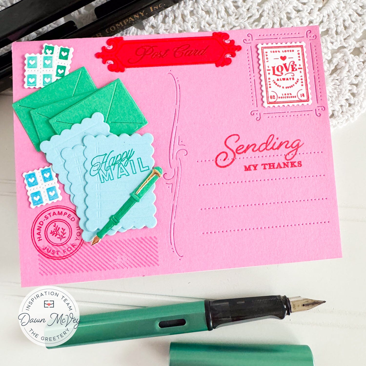 Sent With Love Sentiments Stamp Set