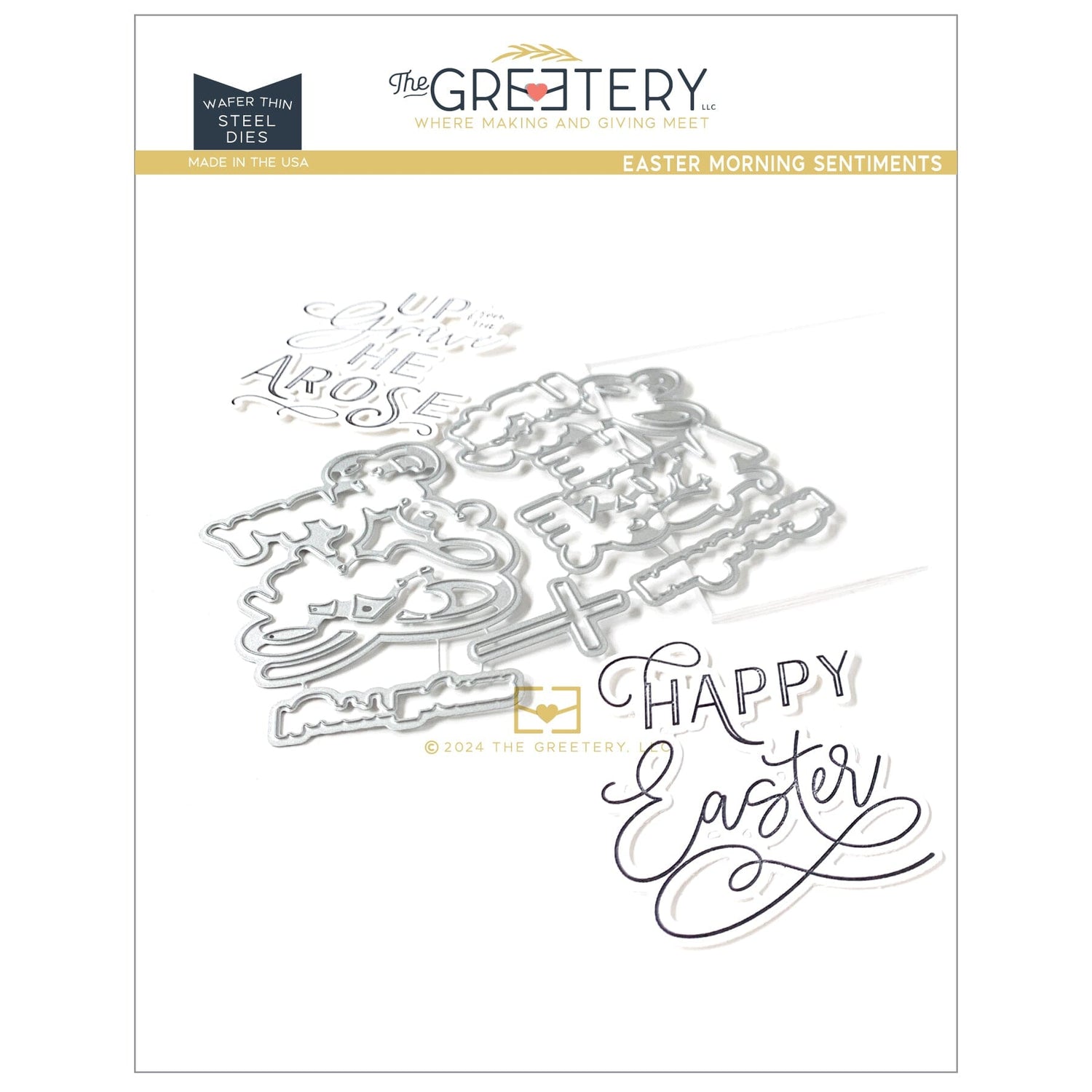 Easter Morning Sentiments Die