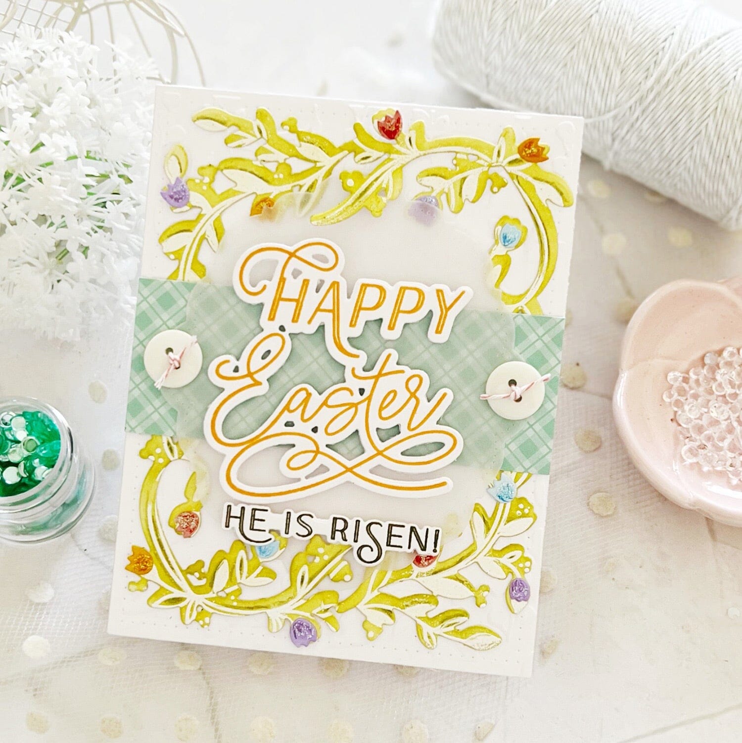 Easter Morning Sentiments Stamp Set