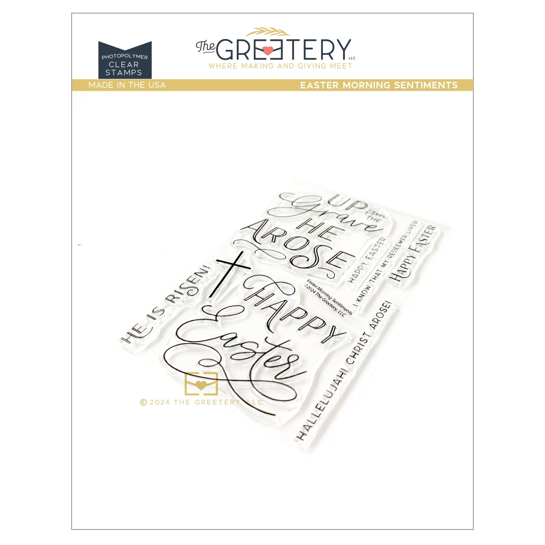 Easter Morning Sentiments Stamp Set