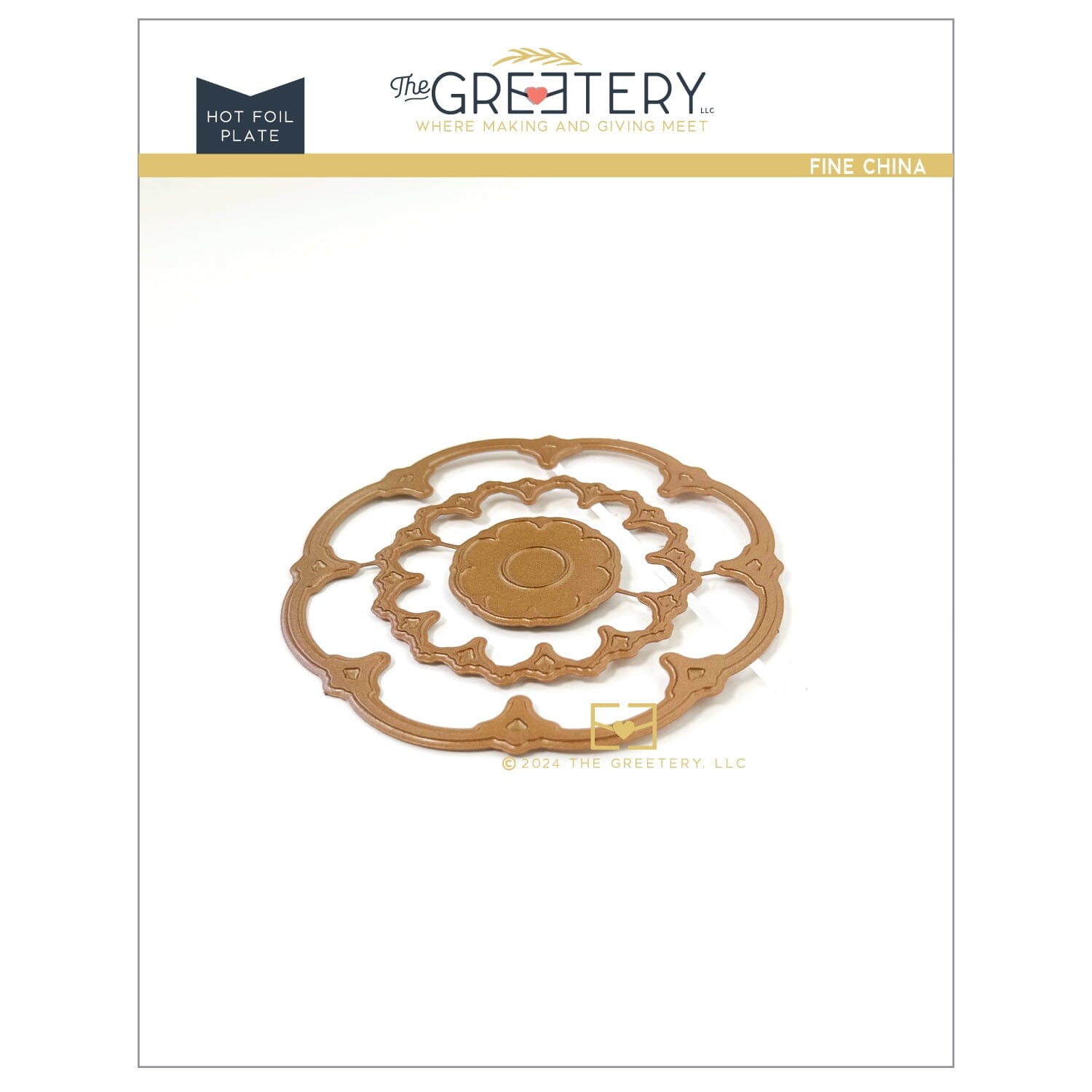 Fine China Hot Foil