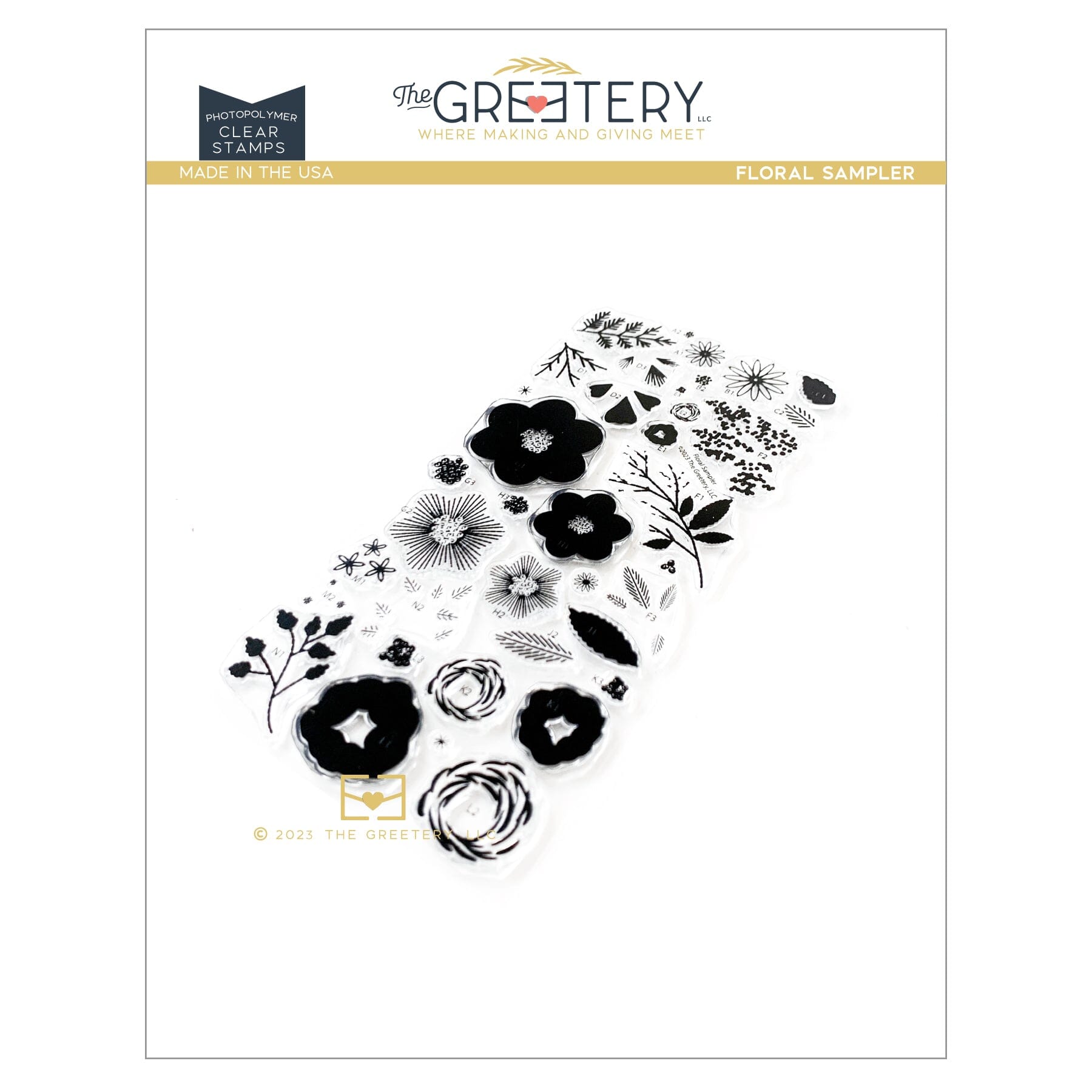 Floral Sampler Stamp Set