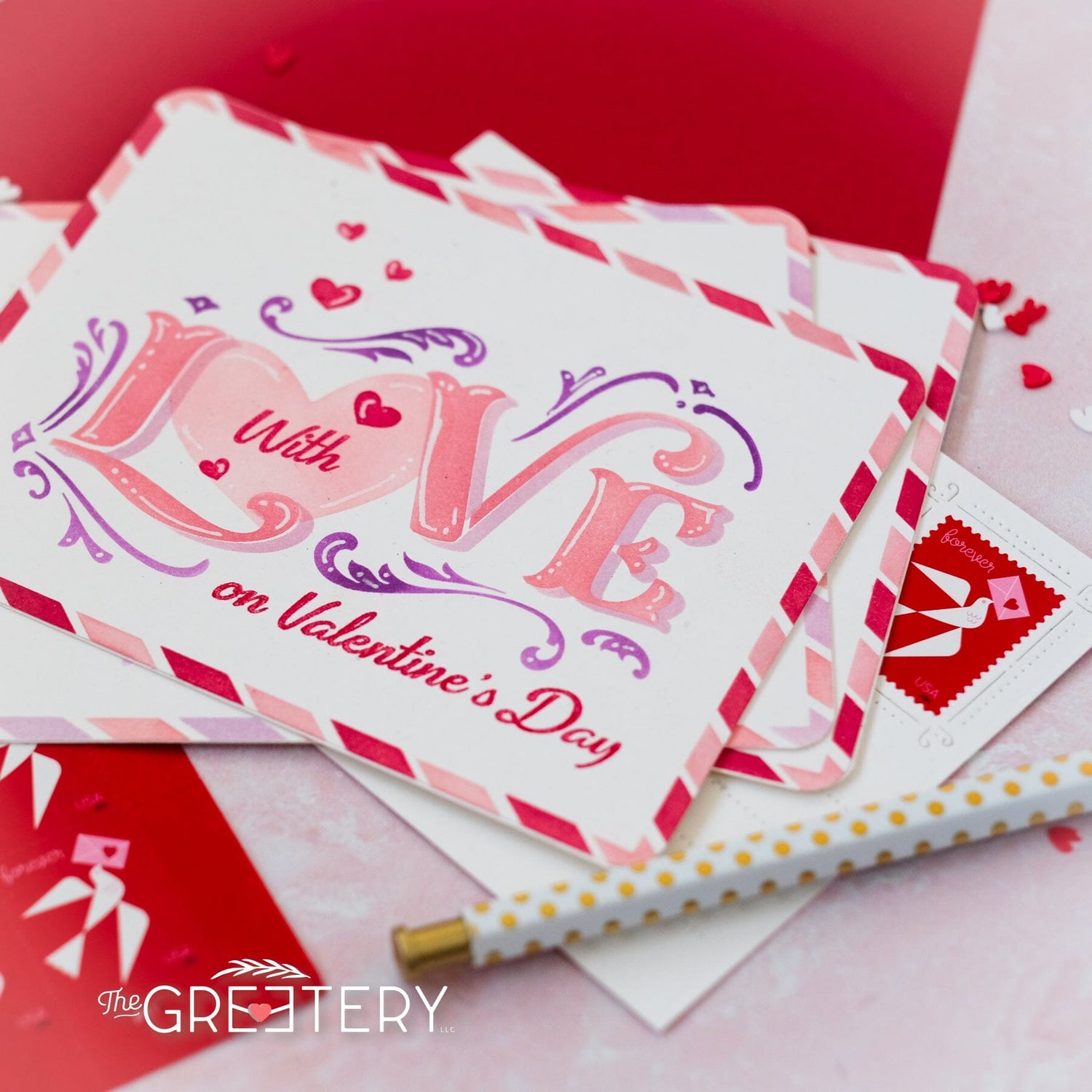 Flourished Phrases: Love Additions Stamp Set