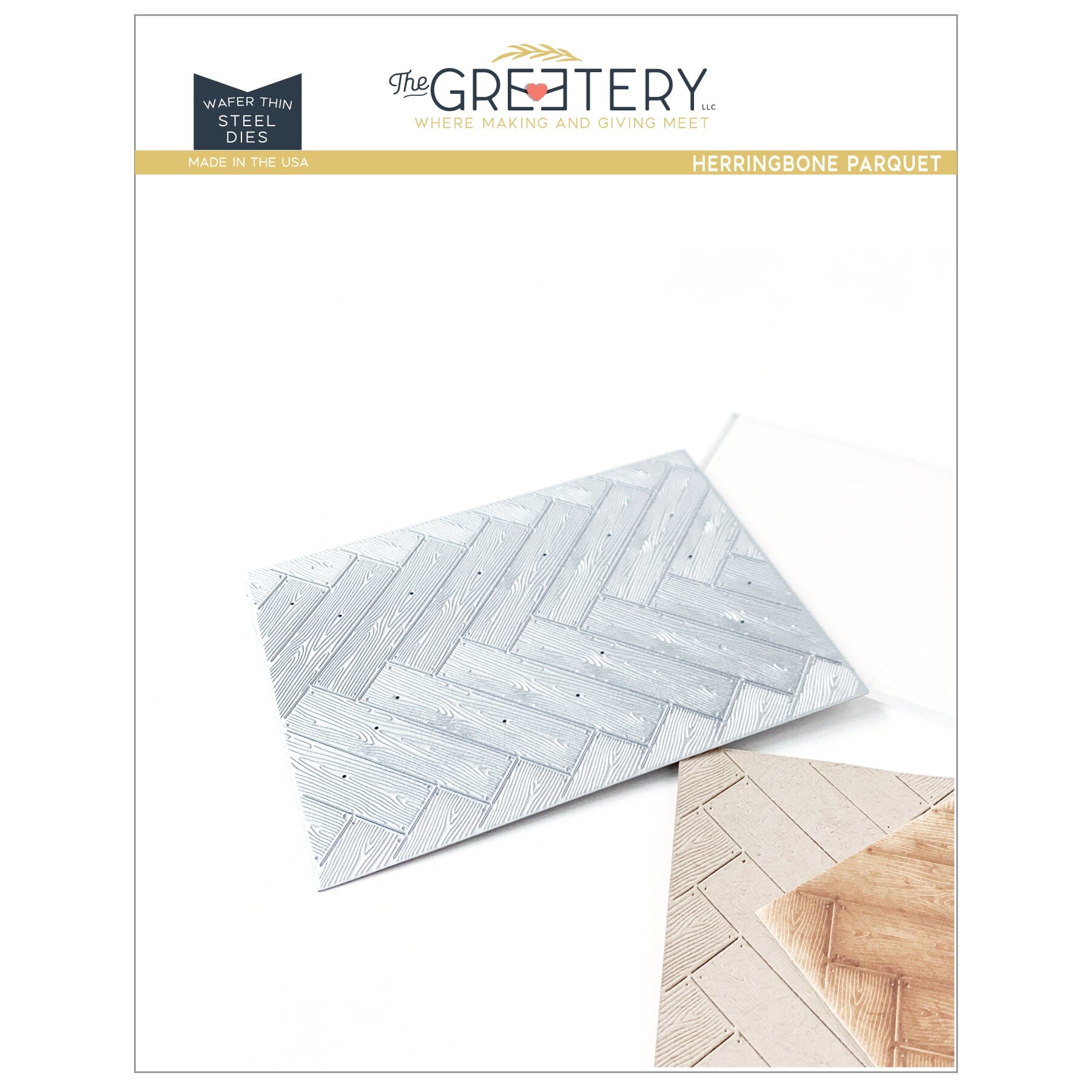Herringbone Parquet Die