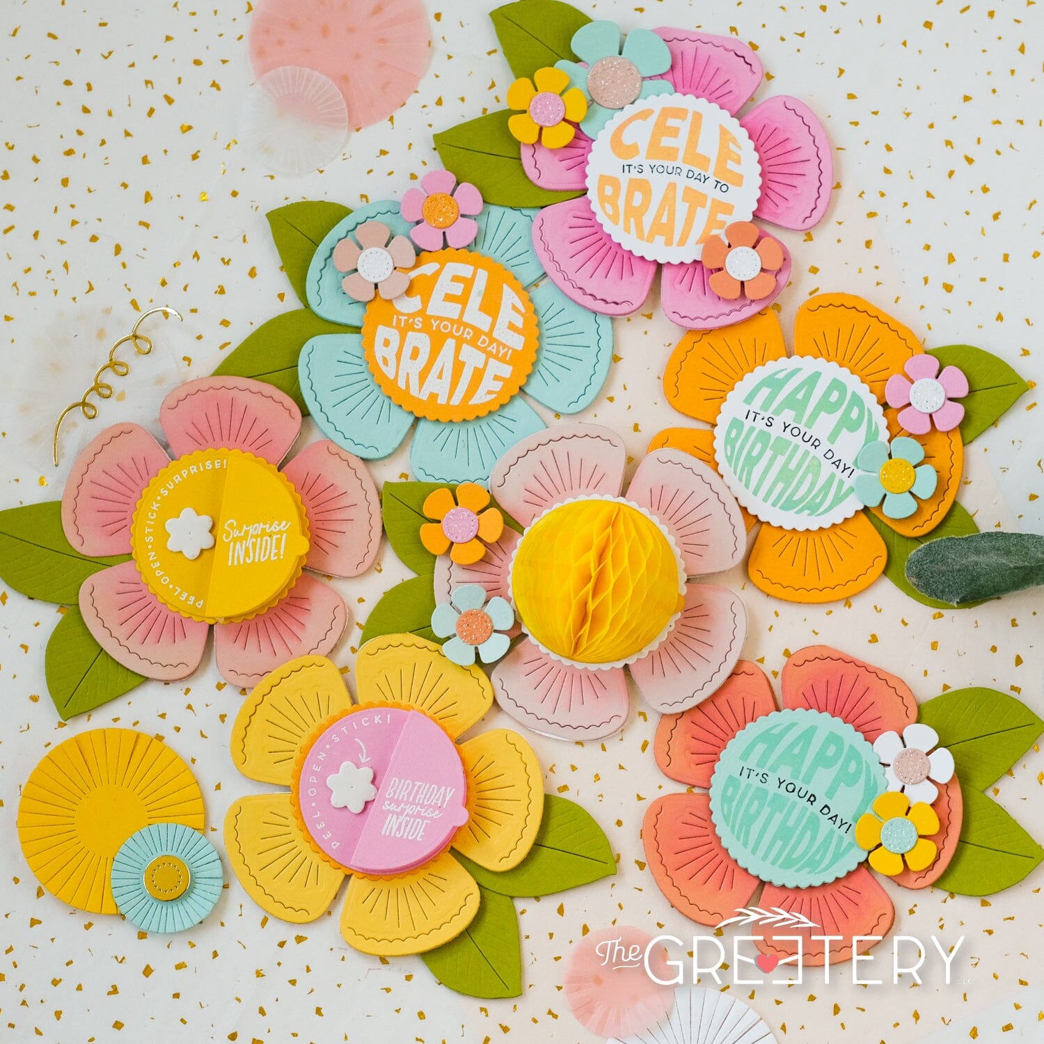 Hey Honeycomb Flower Power Die
