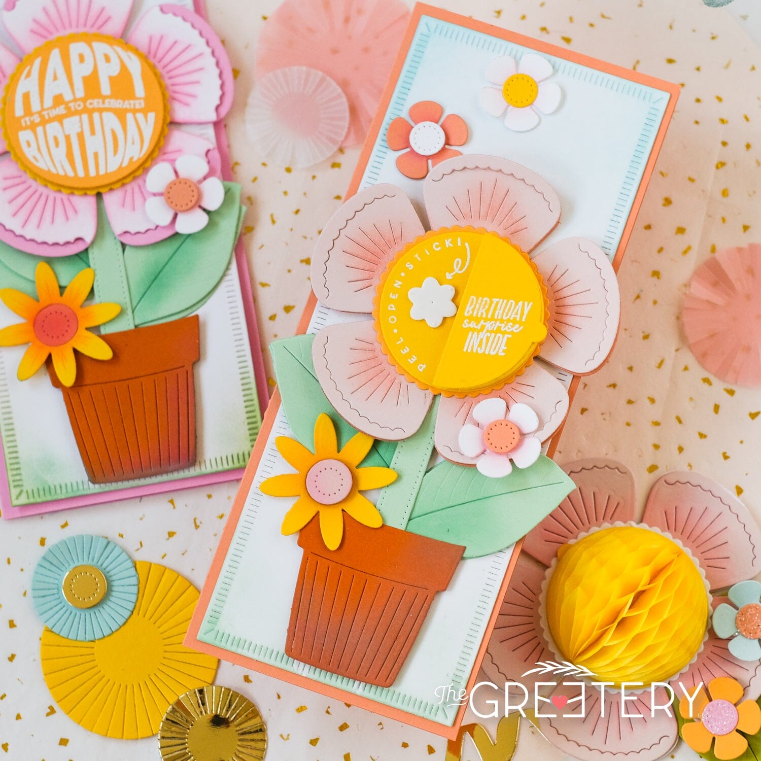 Hey Honeycomb Flower Power Die