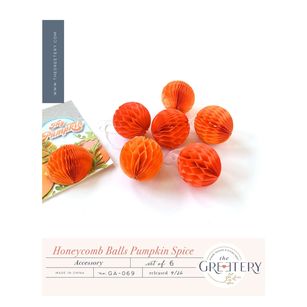 Pumpkin Spice Mix Honeycomb Balls