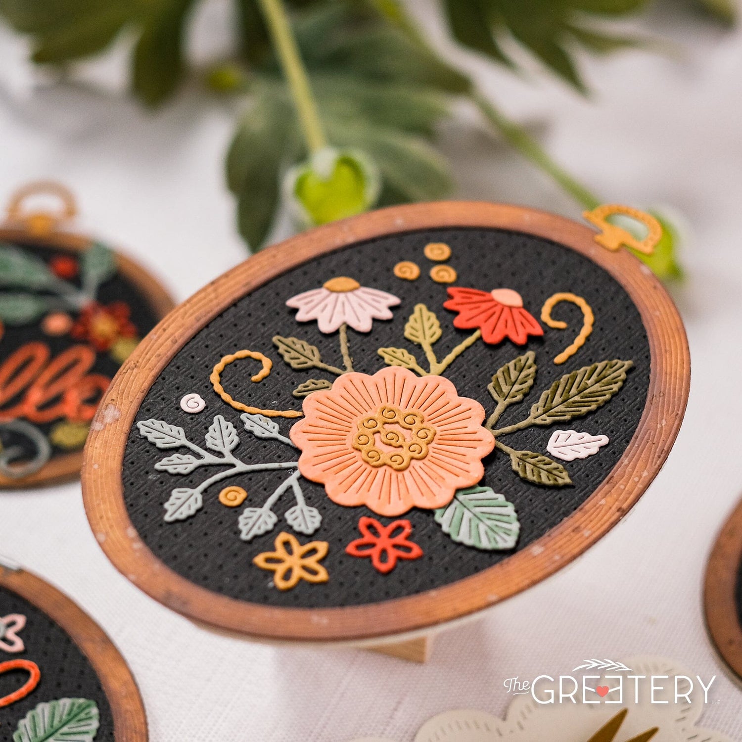 Embroidered Blooms Die