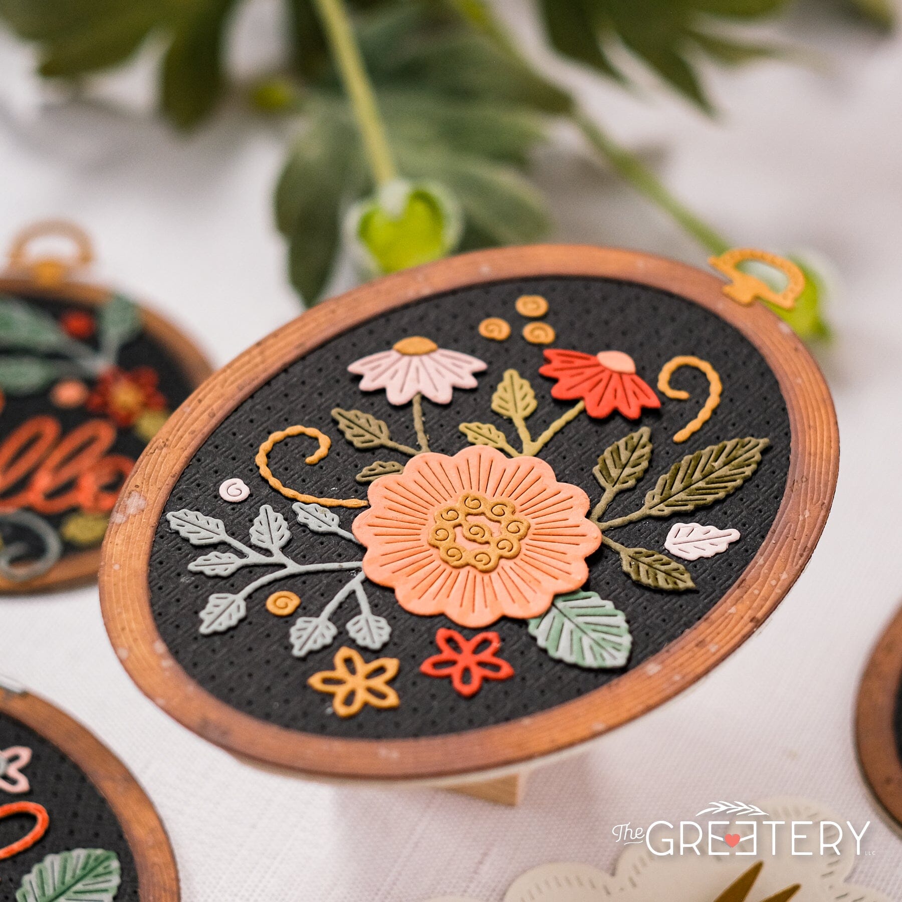 Embroidered Blooms Die