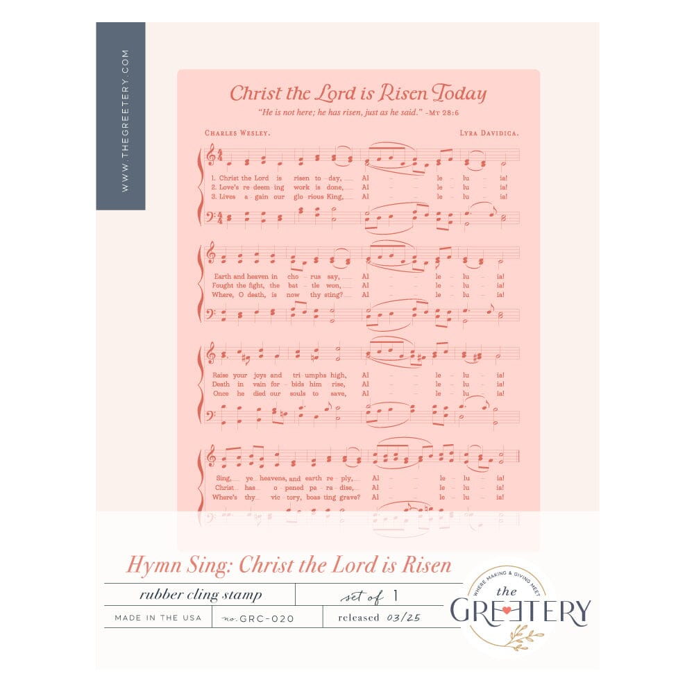 Hymn Sing: Christ the Lord is Risen Stamp
