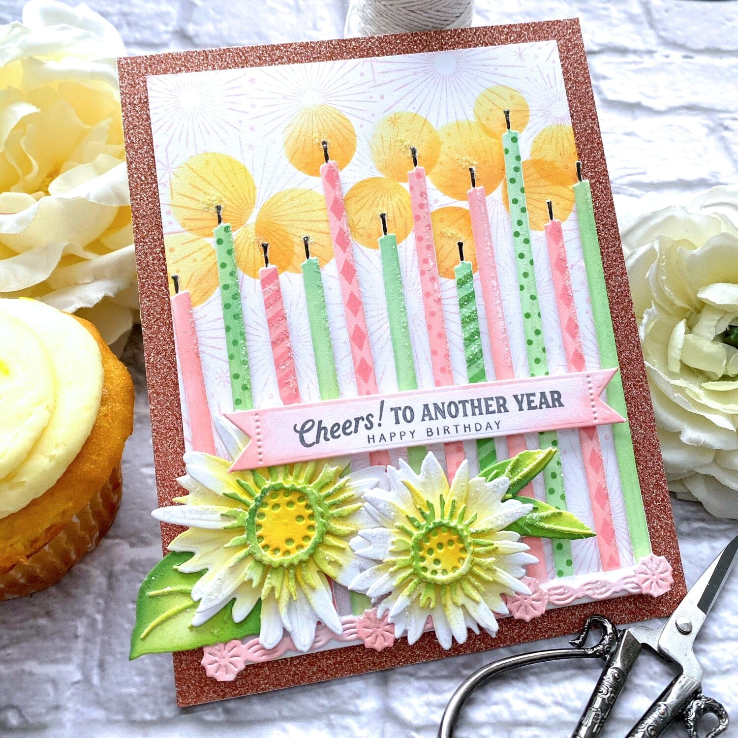 Tear Strip Tags: Birthday Stamp Set