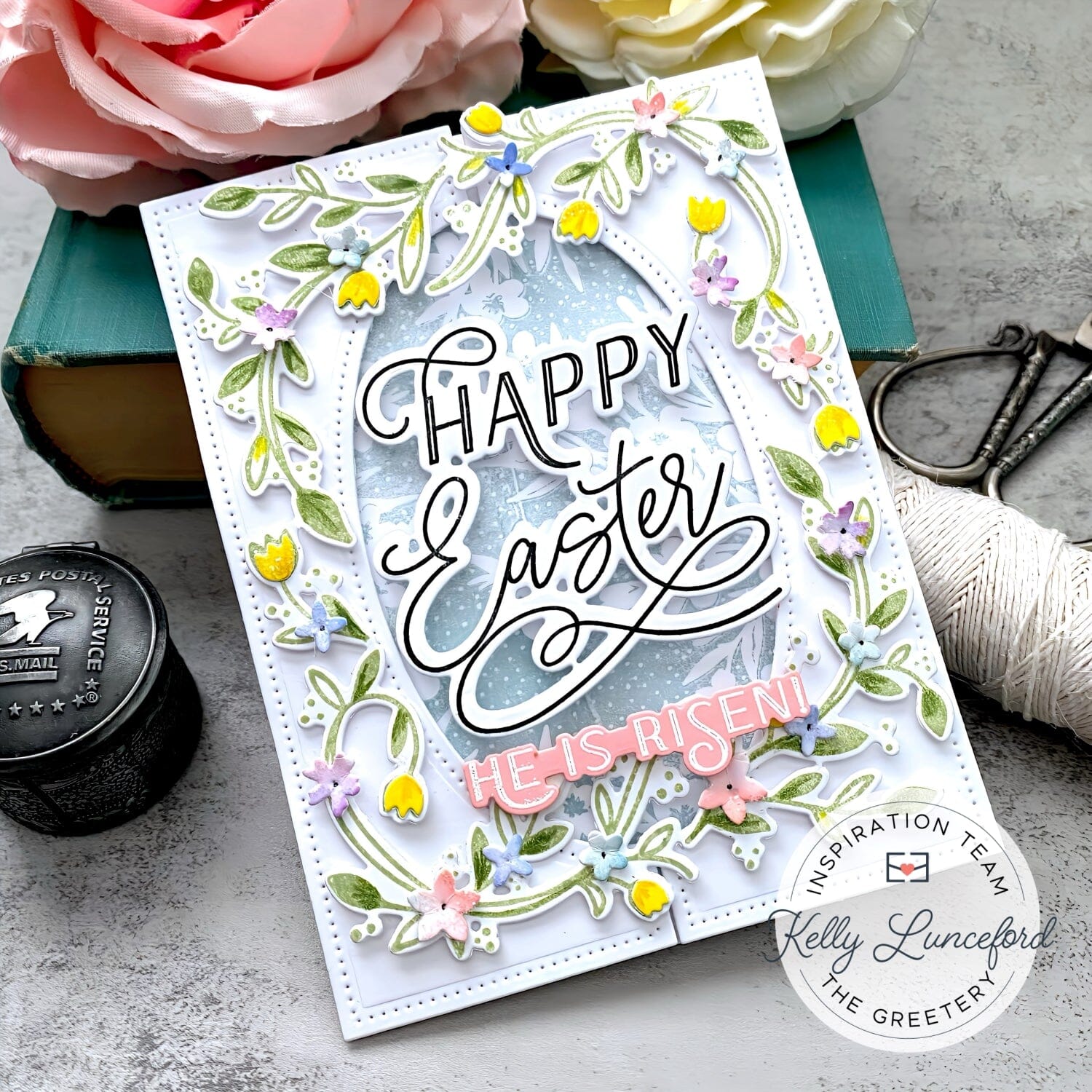Spring Frame Stamp