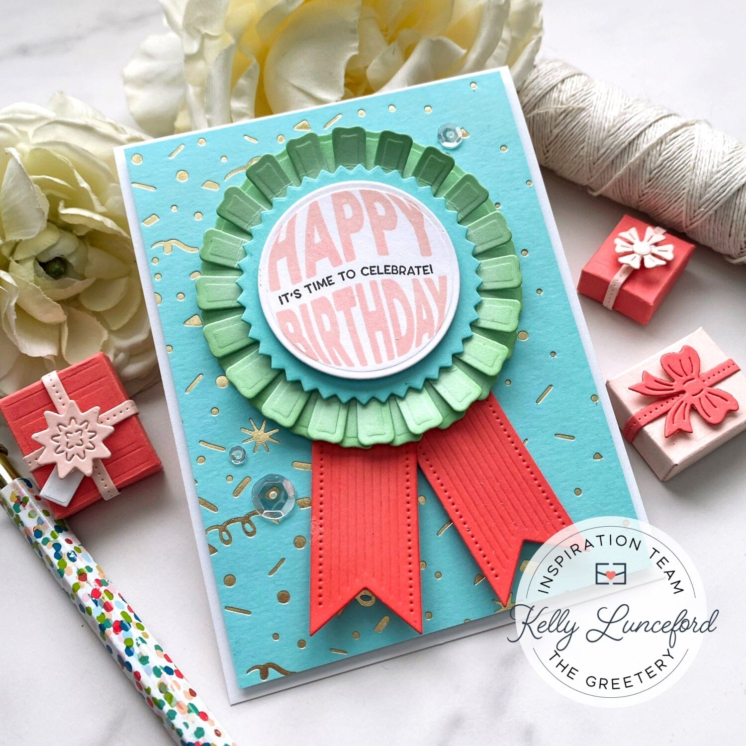 Inflated Sentiments Stamp Set