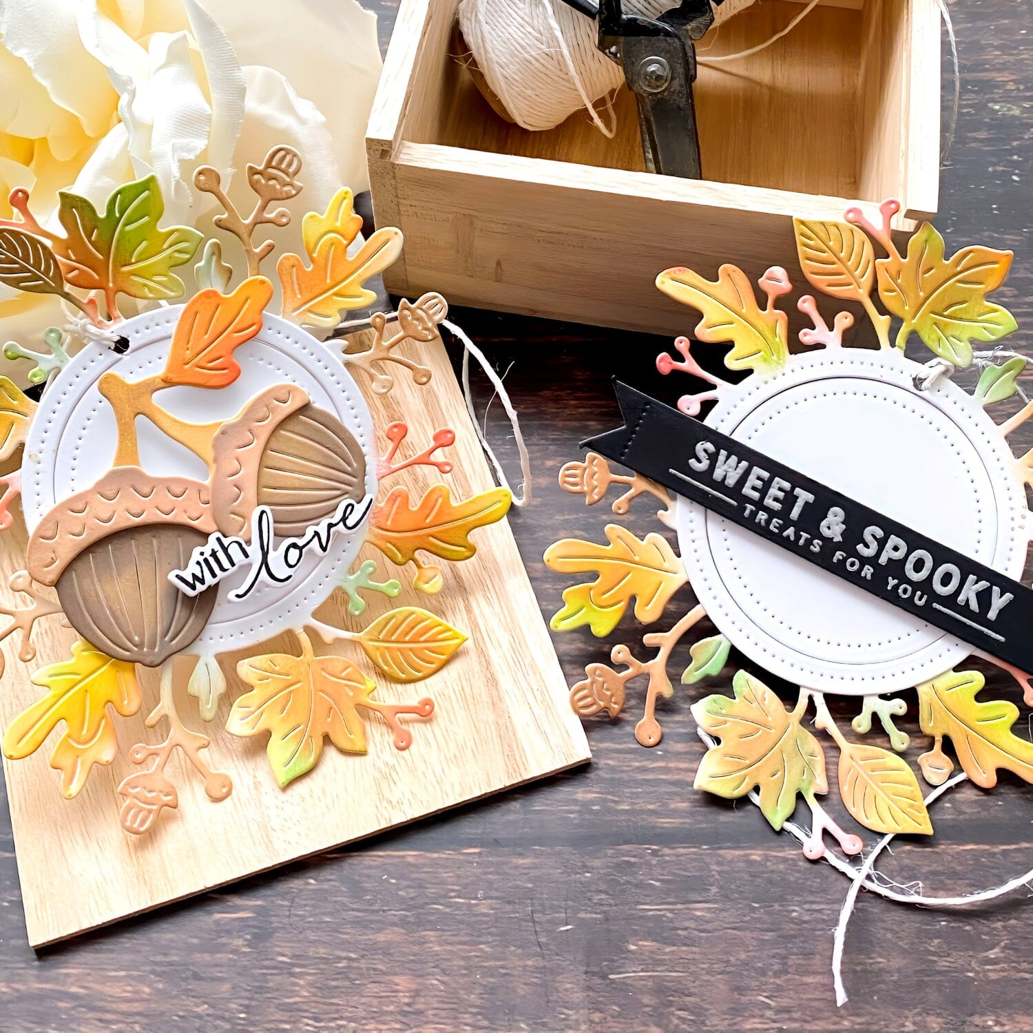 Tear Strip Tags Halloween Stamp Set
