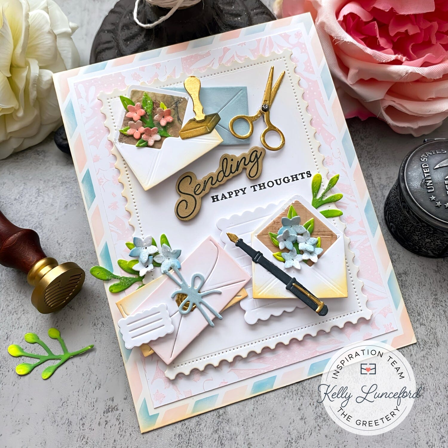 Sent With Love Sentiments Stamp Set