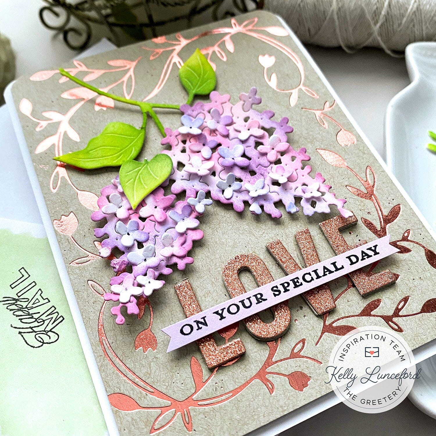 Spring Frame Hot Foil