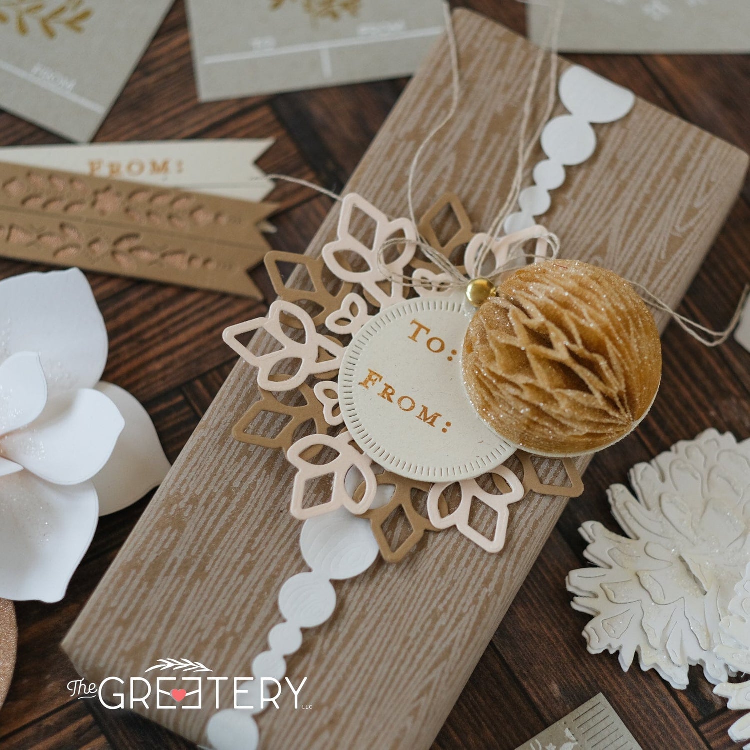 Ribbon Maker: Wood Bead Garland Die