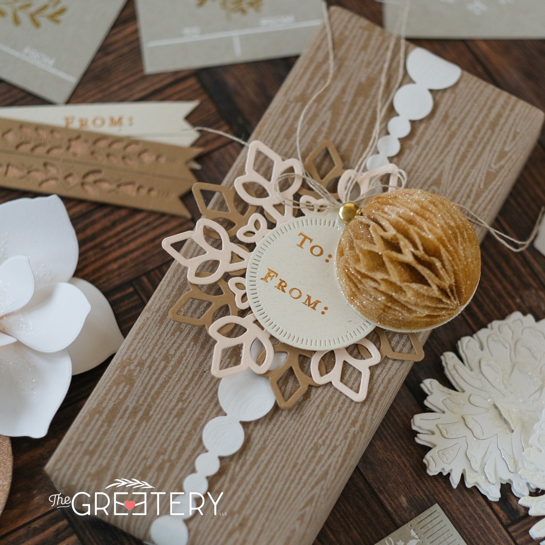 Ribbon Maker: Wood Bead Garland Die