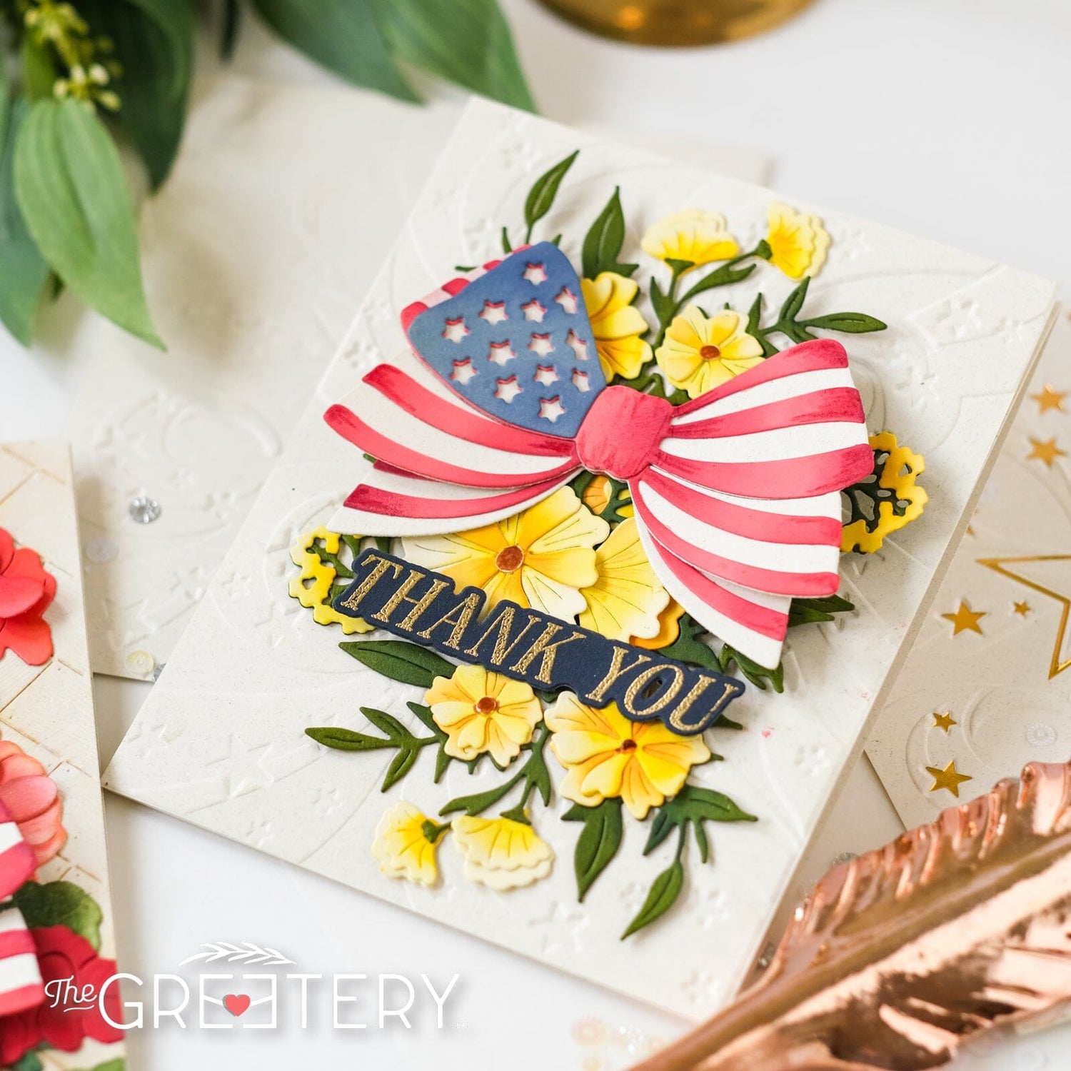 Star Stream 3D Embossing Folder