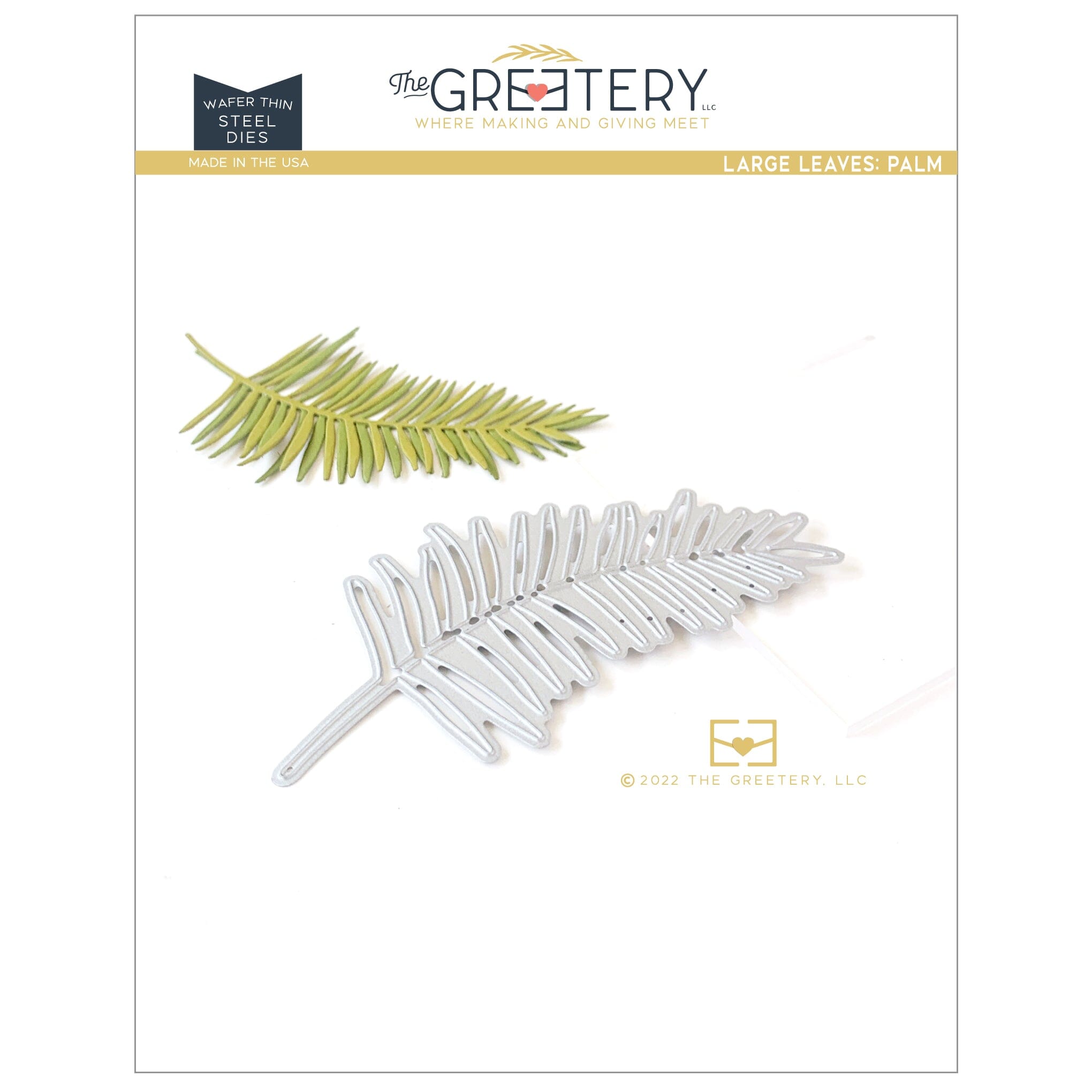 Large Leaves: Palm die
