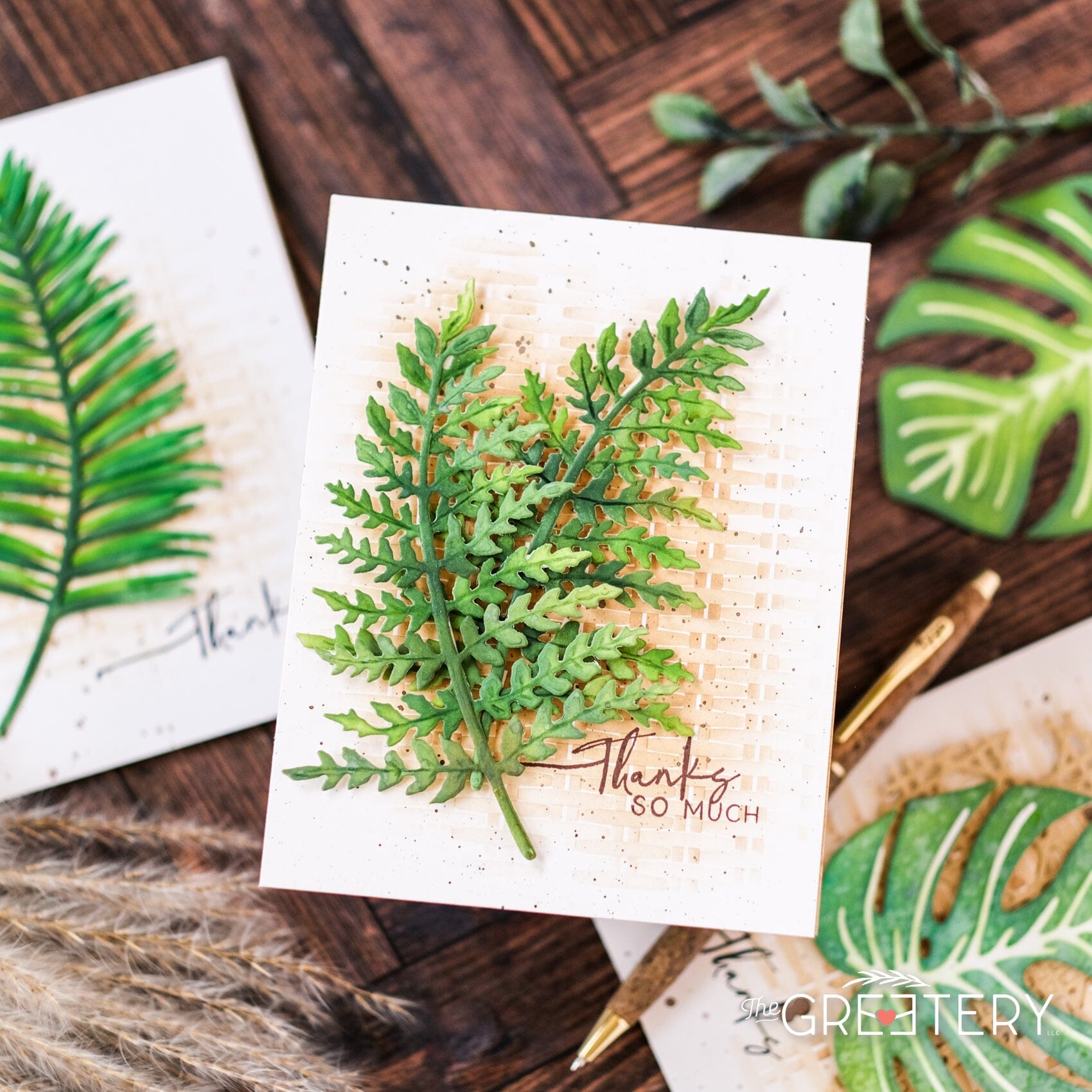 Large Leaves: Fern Die