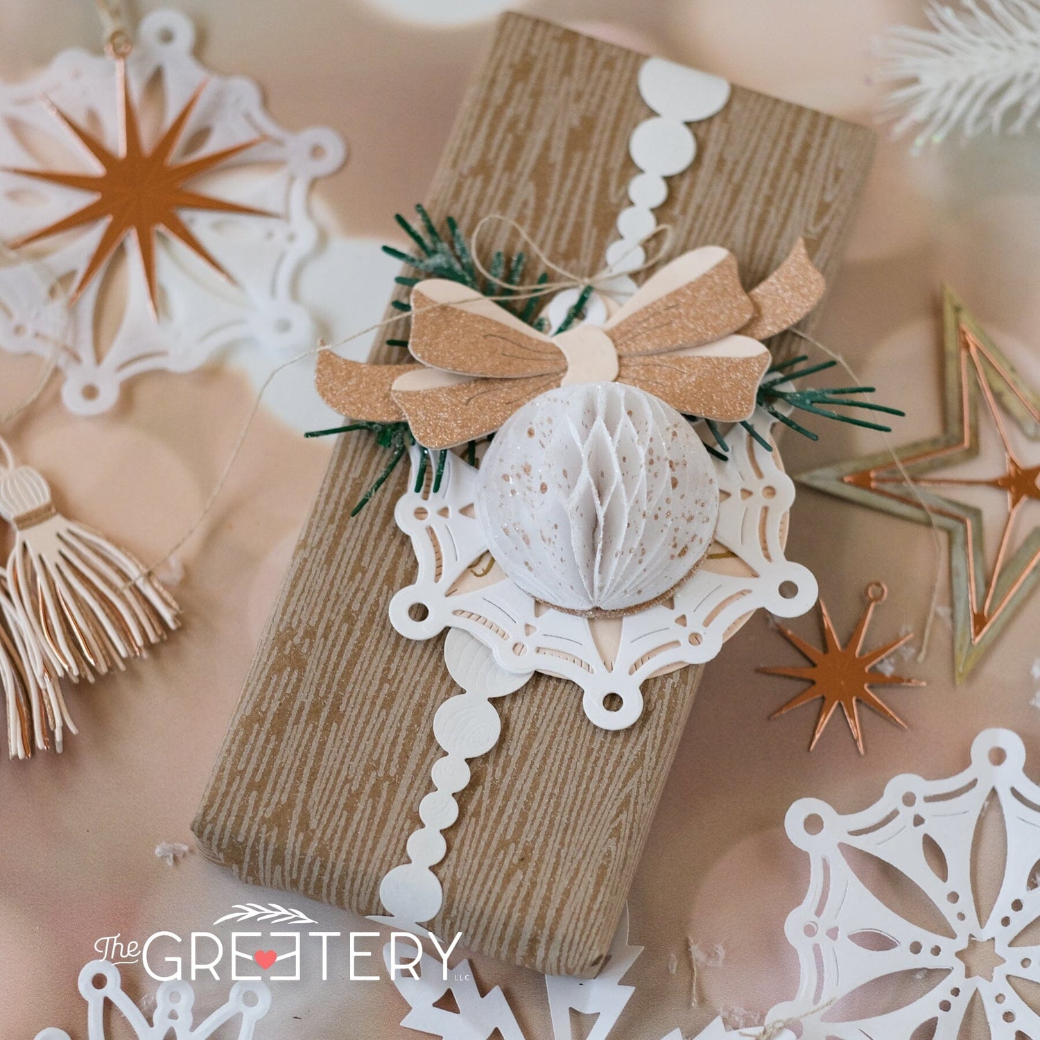 Ribbon Maker: Wood Bead Garland Die
