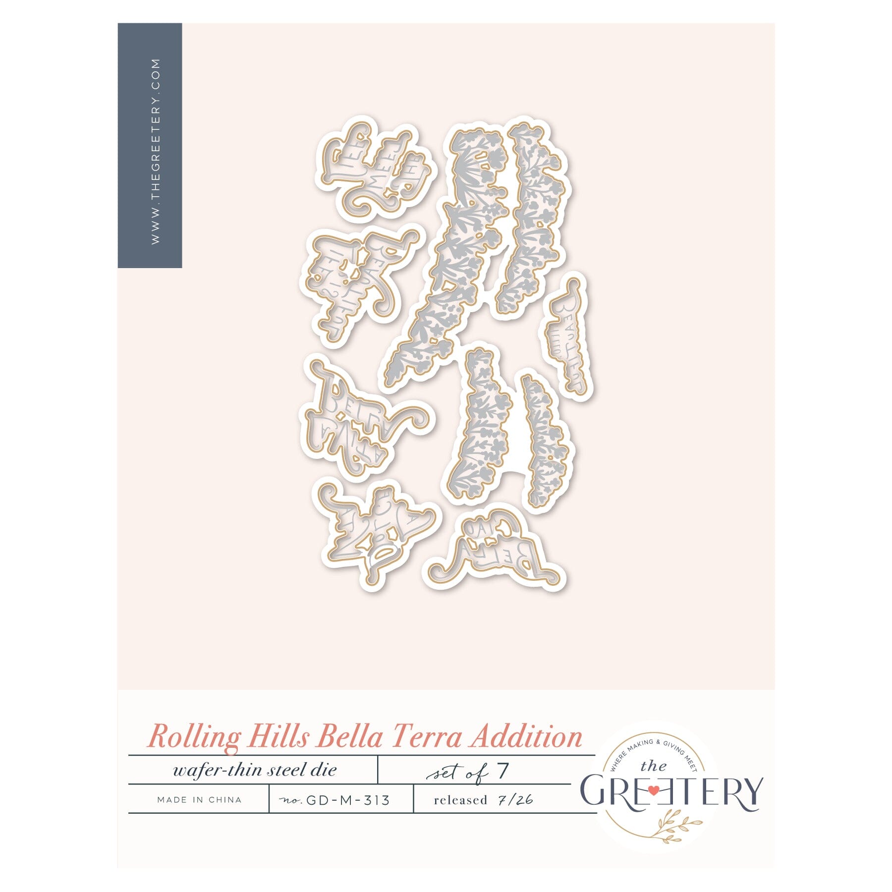 Rolling Hills Bella Terra Addition Die