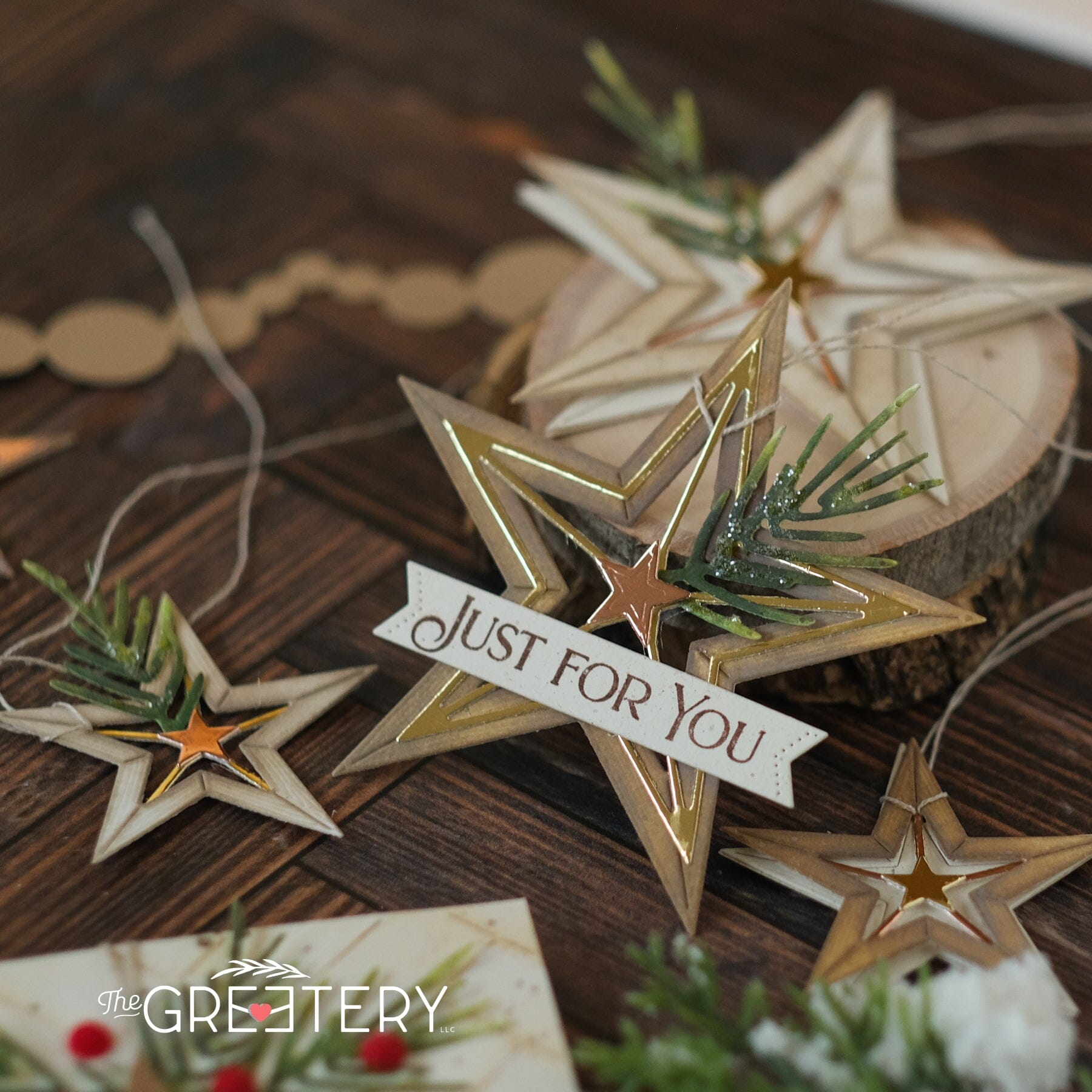 Rustic Star Large Die