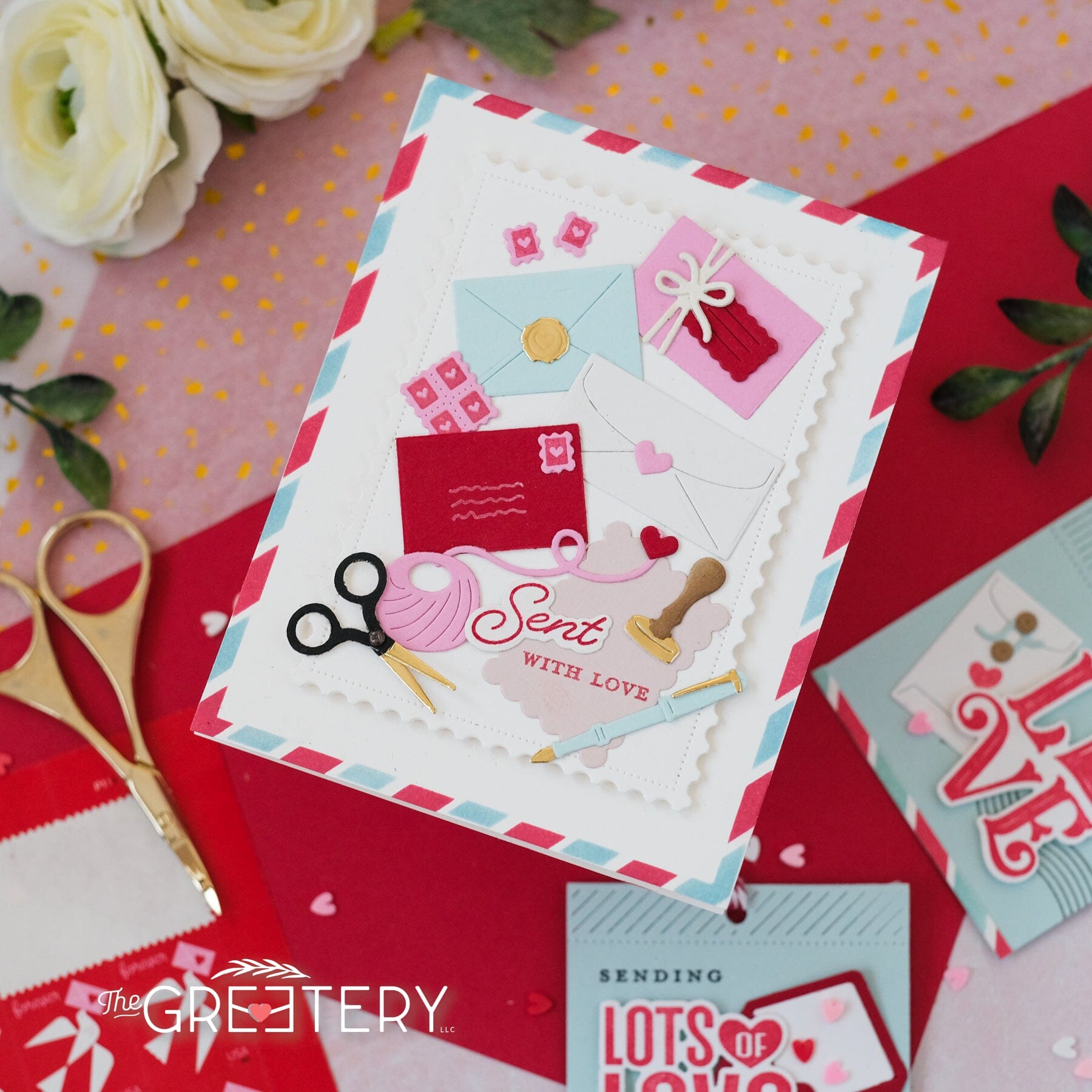 Sent With Love Sentiments Stamp Set