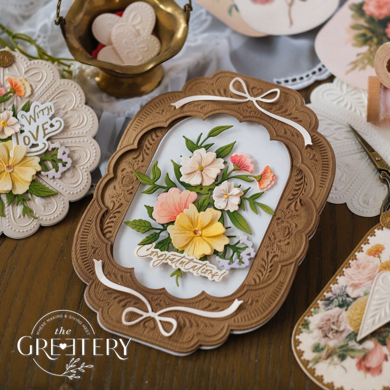Shortbread Shapes: Scalloped Hearts Die