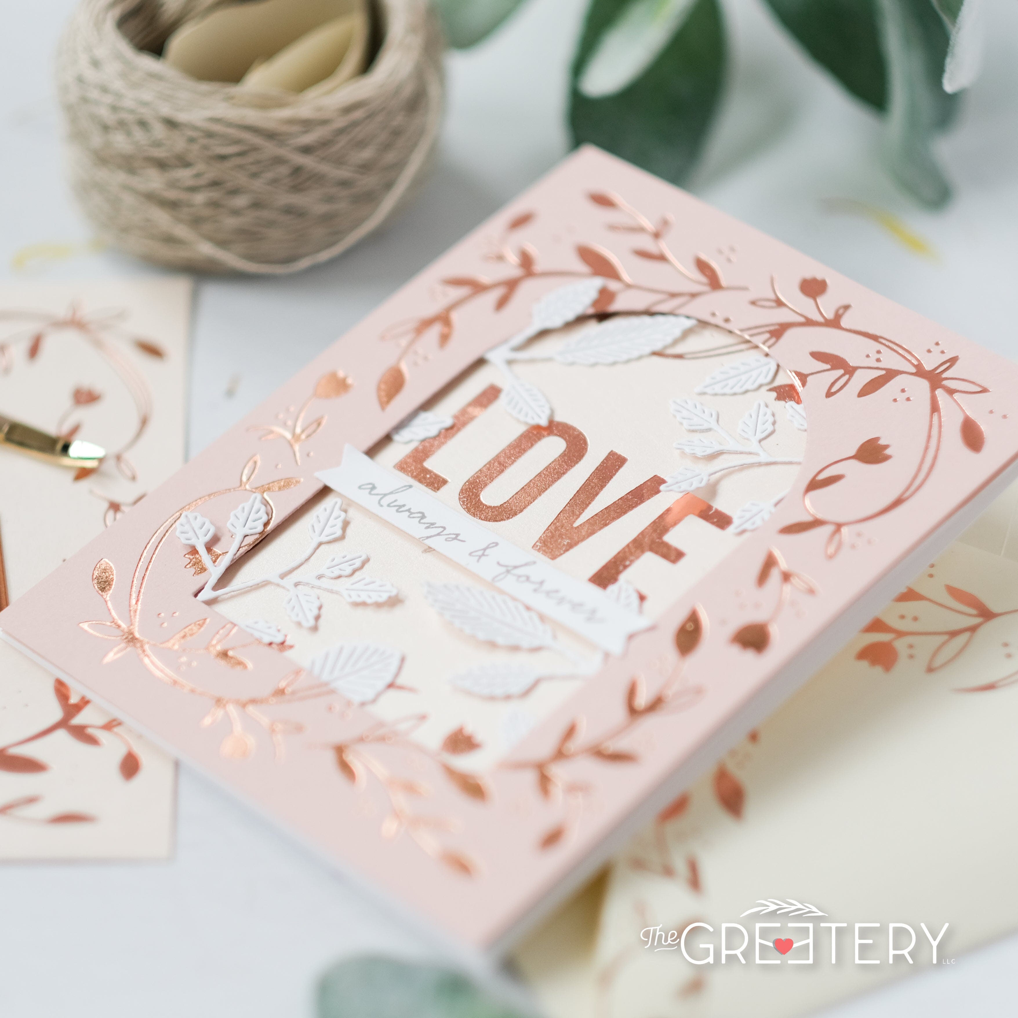 Spring Frame Hot Foil