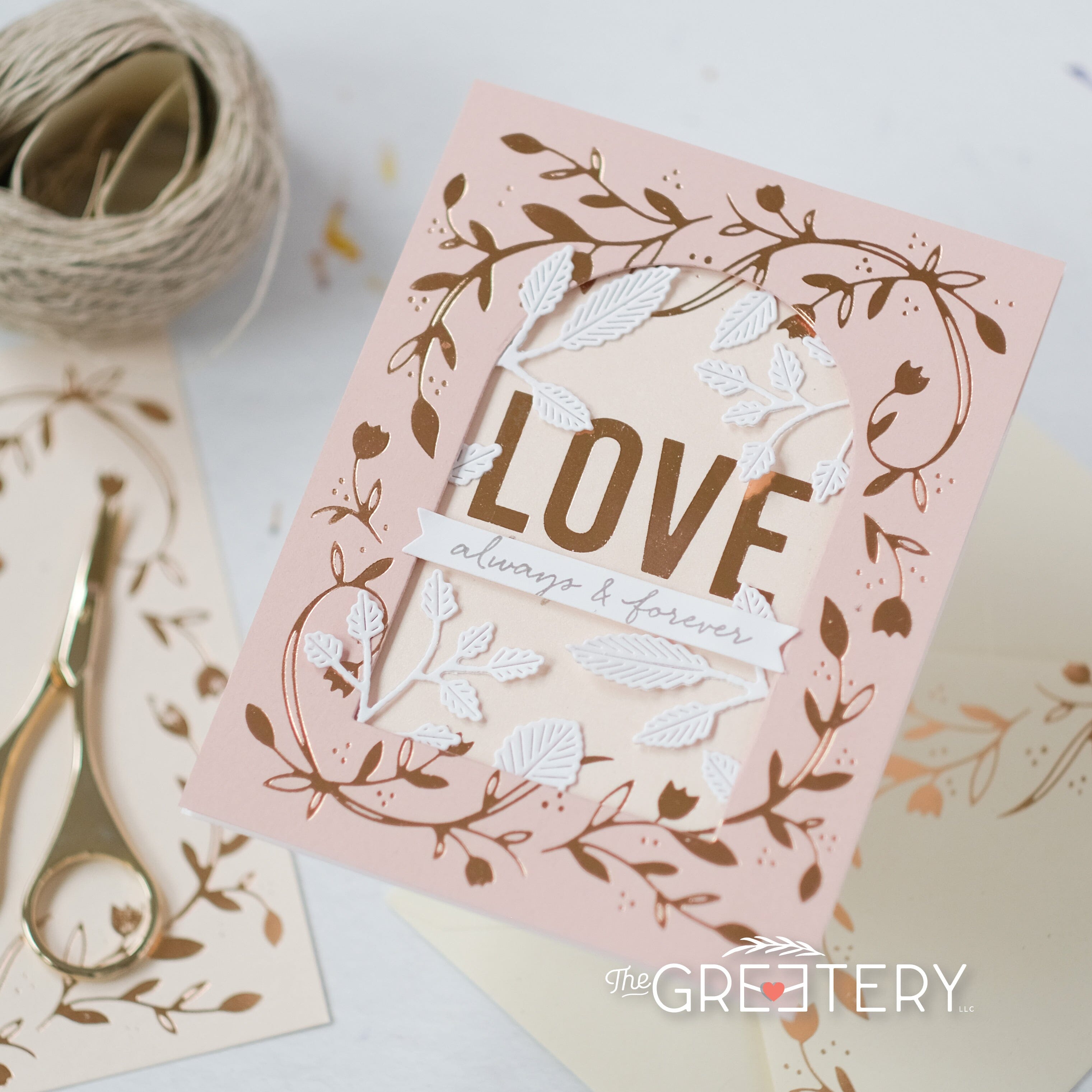 Spring Frame Hot Foil