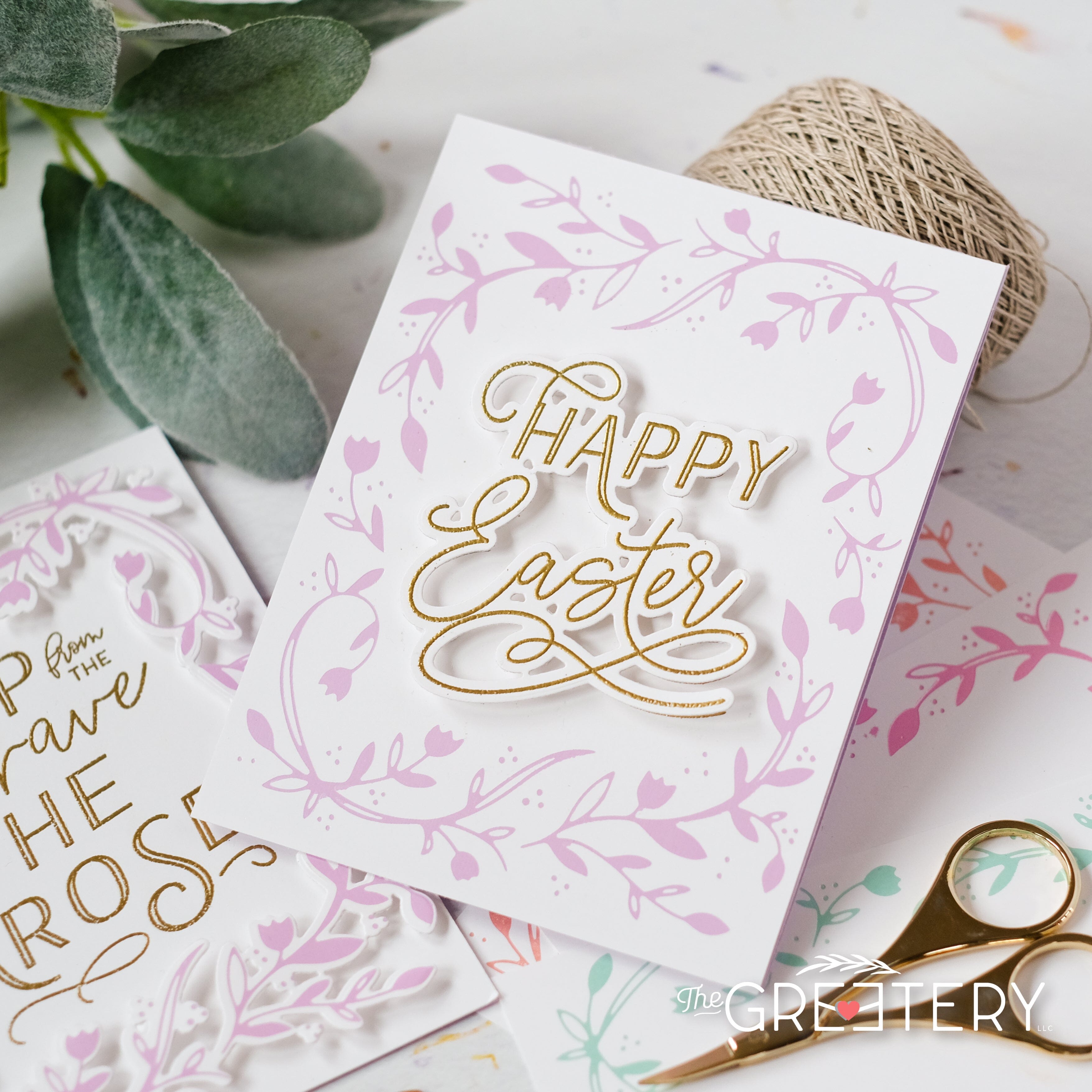 Spring Frame Hot Foil