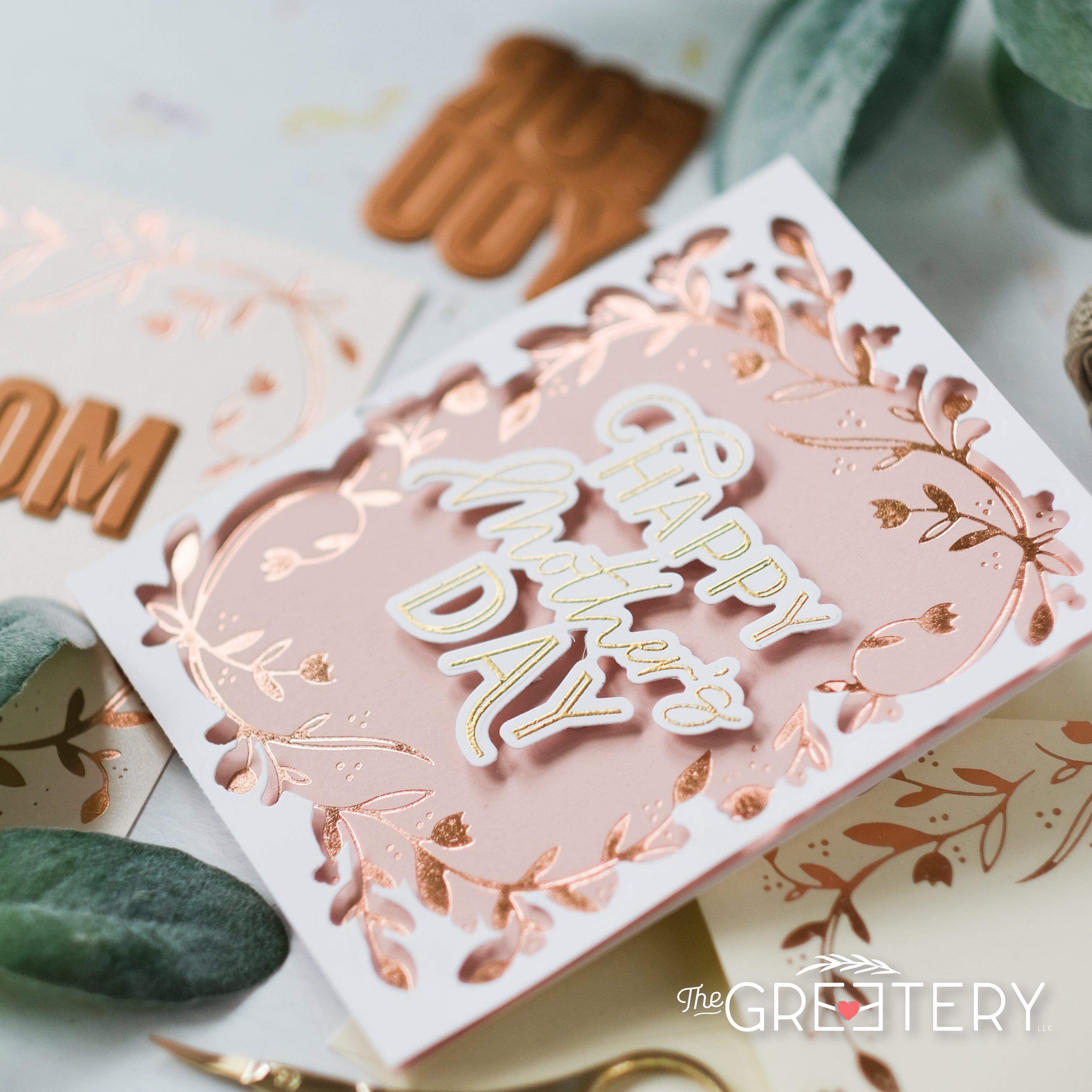 Spring Frame Hot Foil