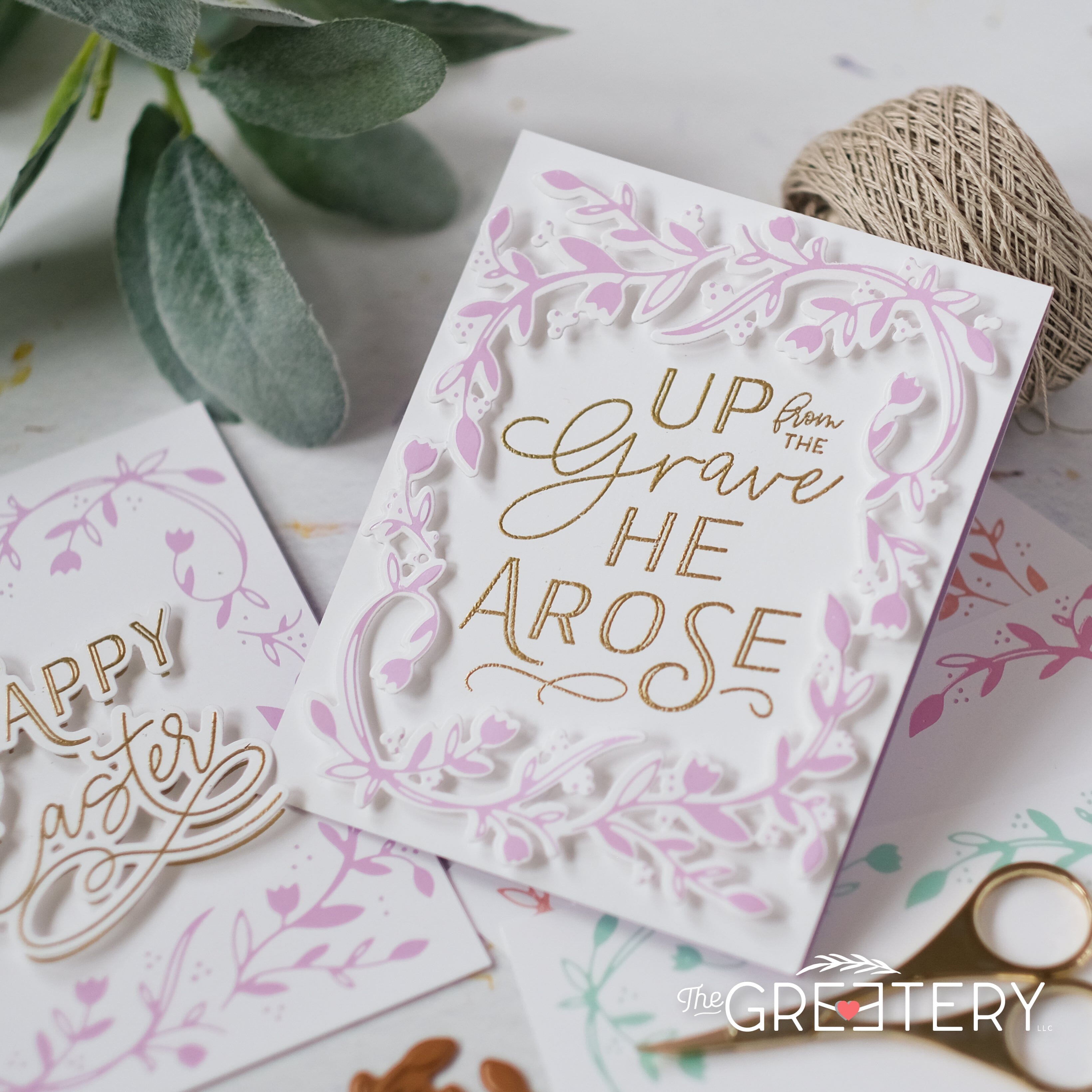 Spring Frame Hot Foil