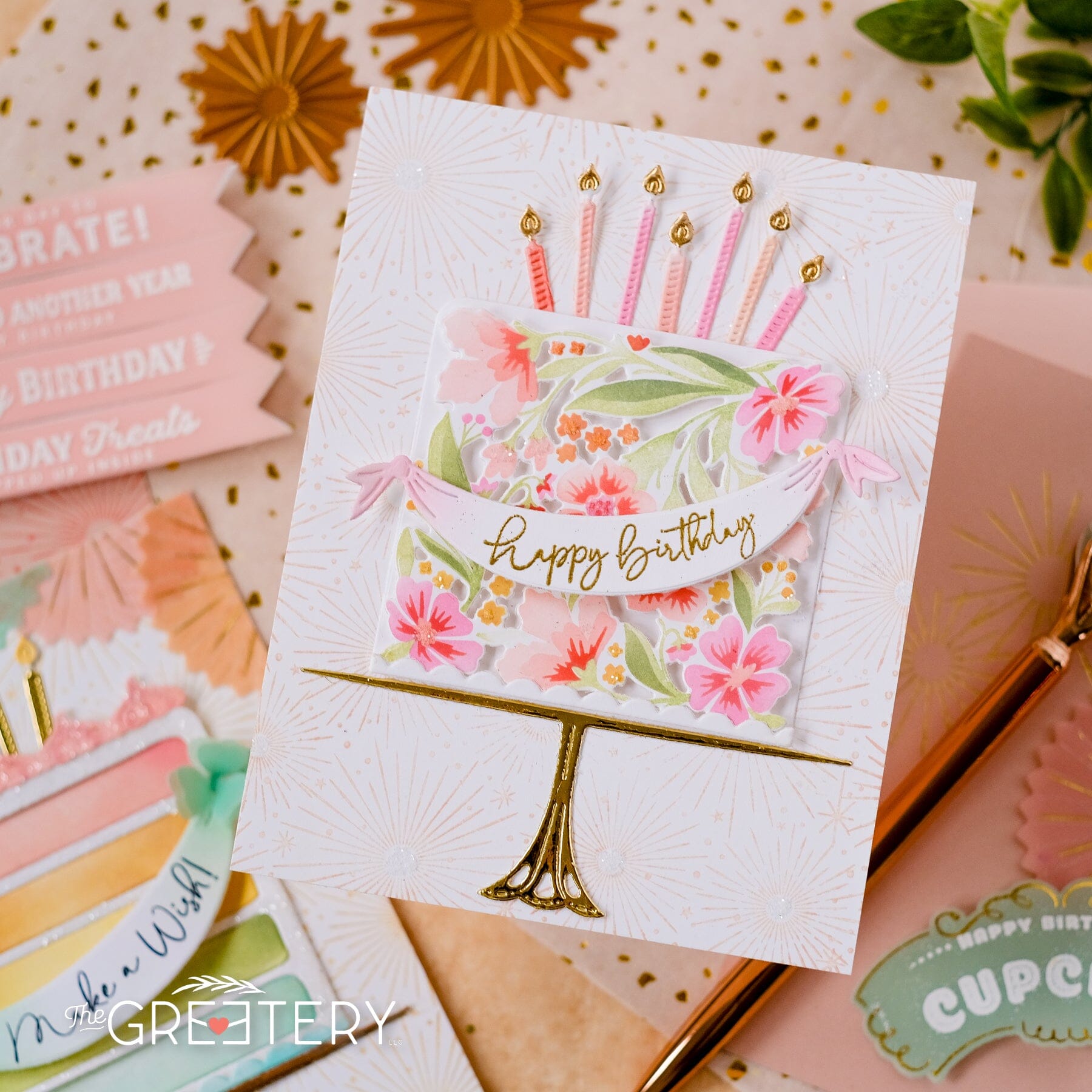 Takes the Cake Stamp + Stencil
