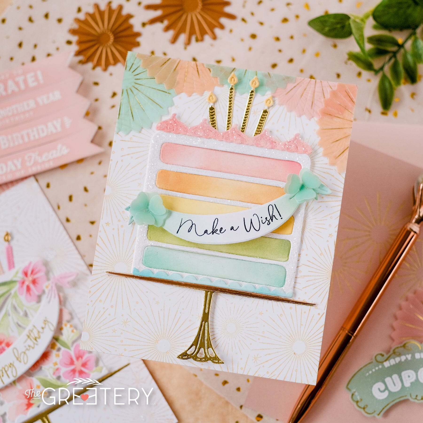 Takes the Cake Banner Die