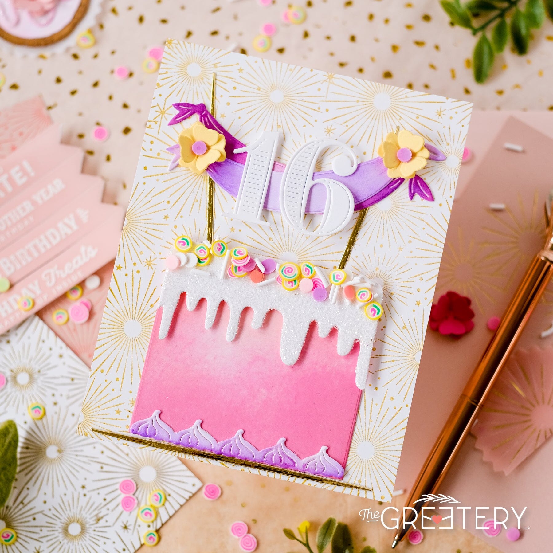 Takes the Cake Banner Die