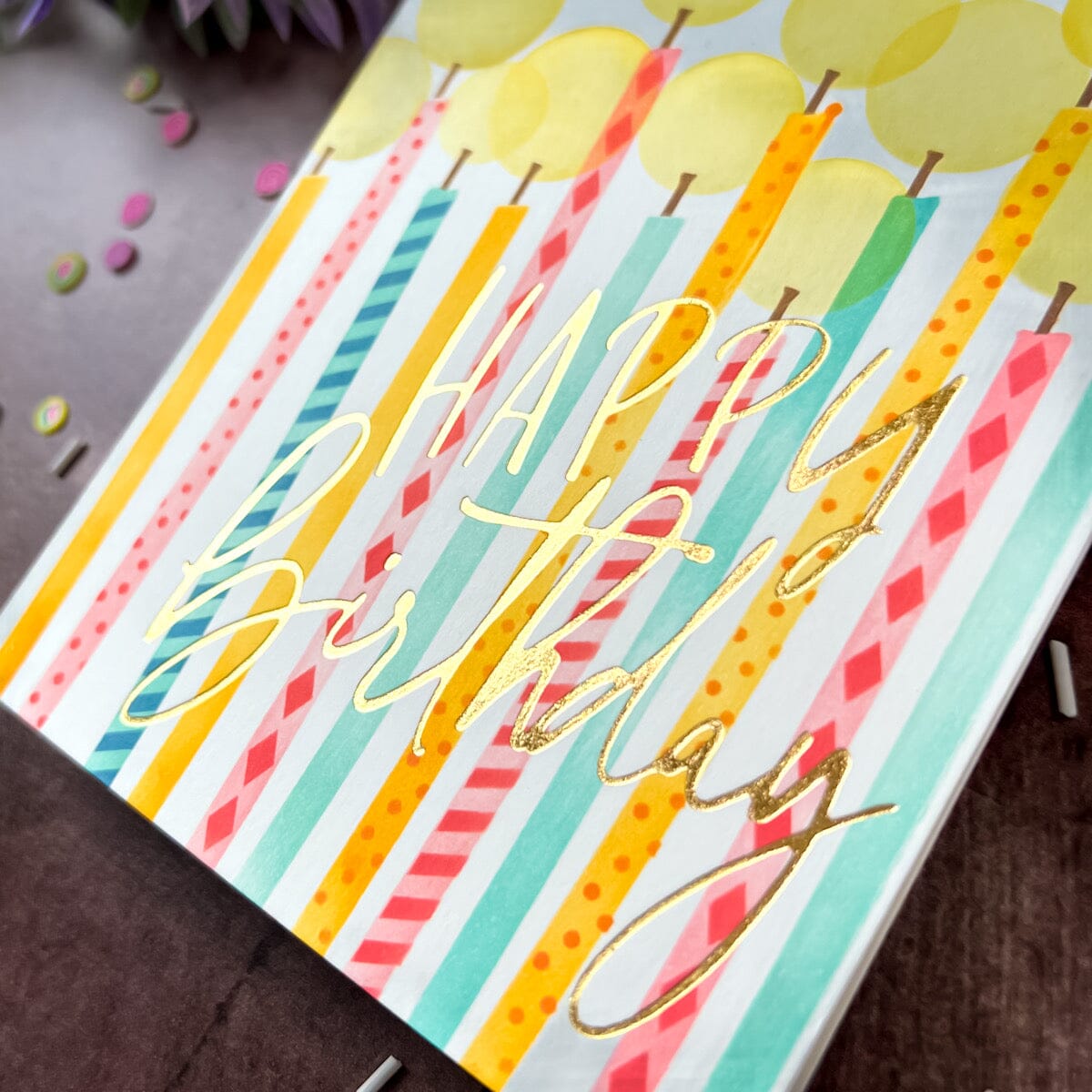 Big Birthday Hot Foil