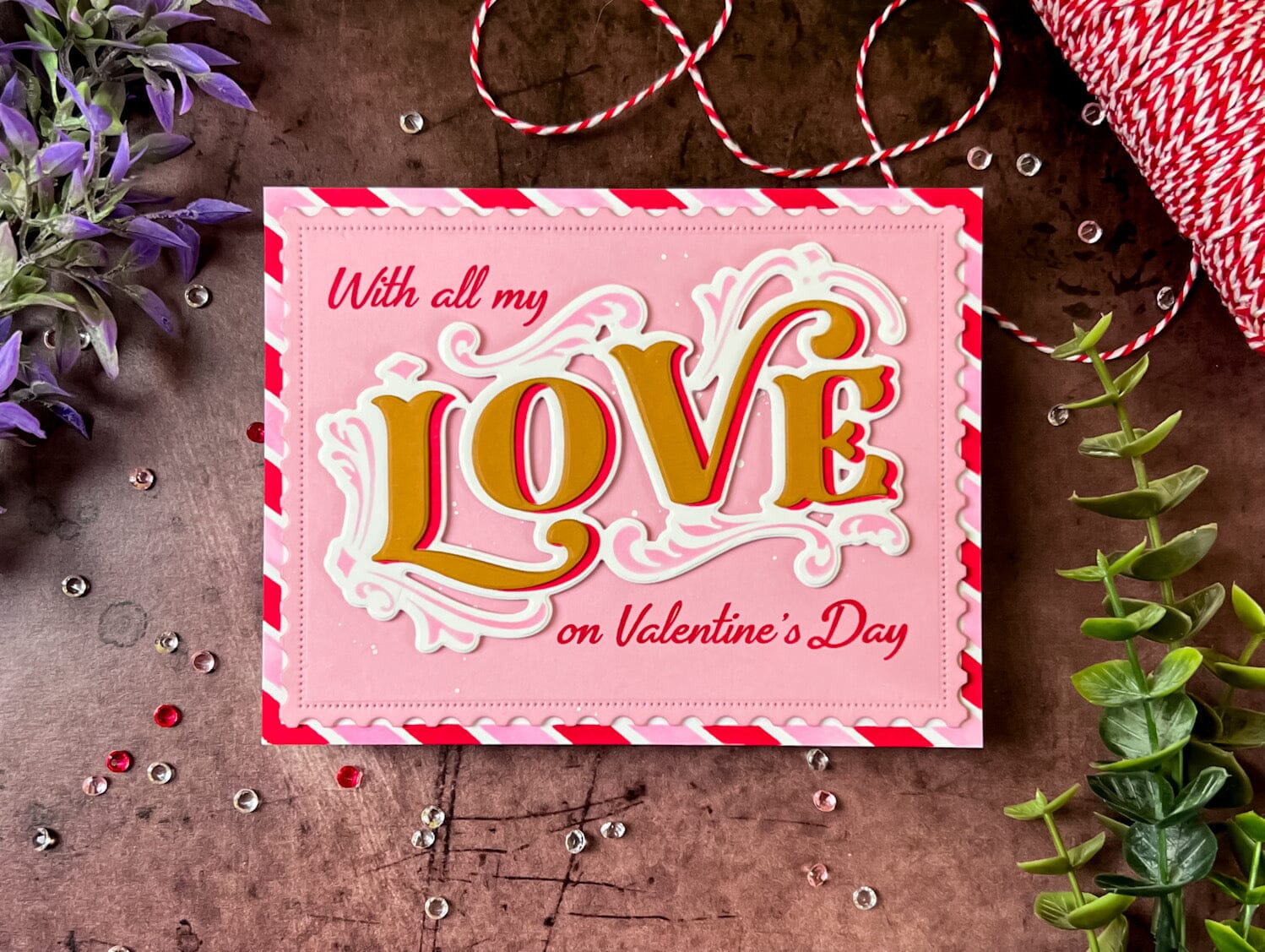 Flourished Phrases: Love Additions Stamp Set