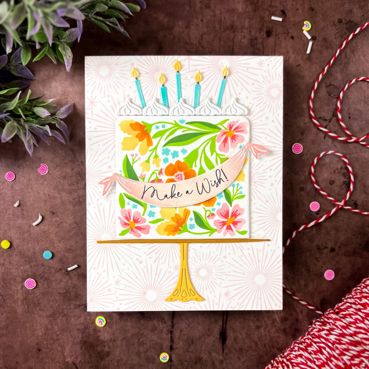 Takes the Cake Stamp + Stencil