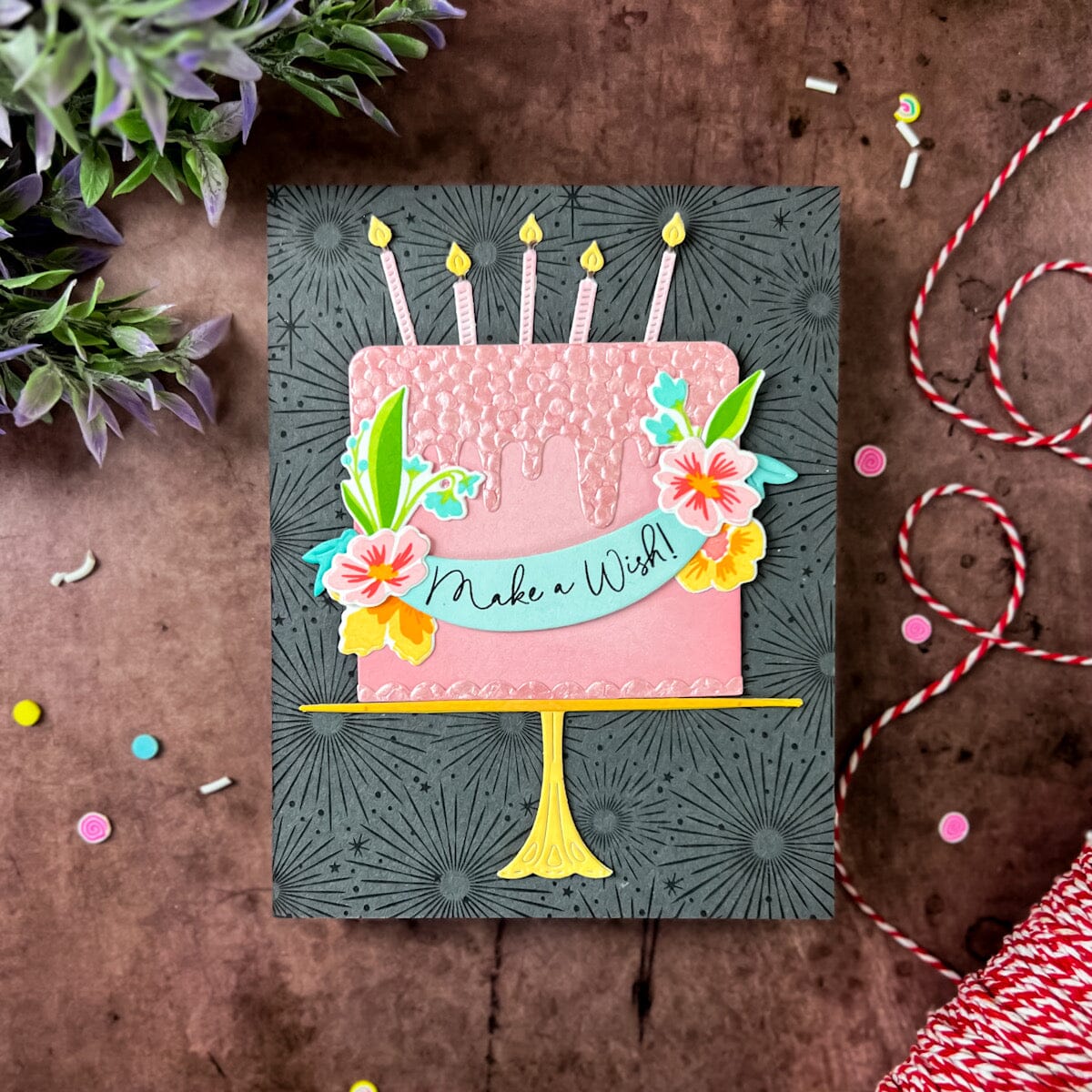 Takes the Cake Floral Details Die
