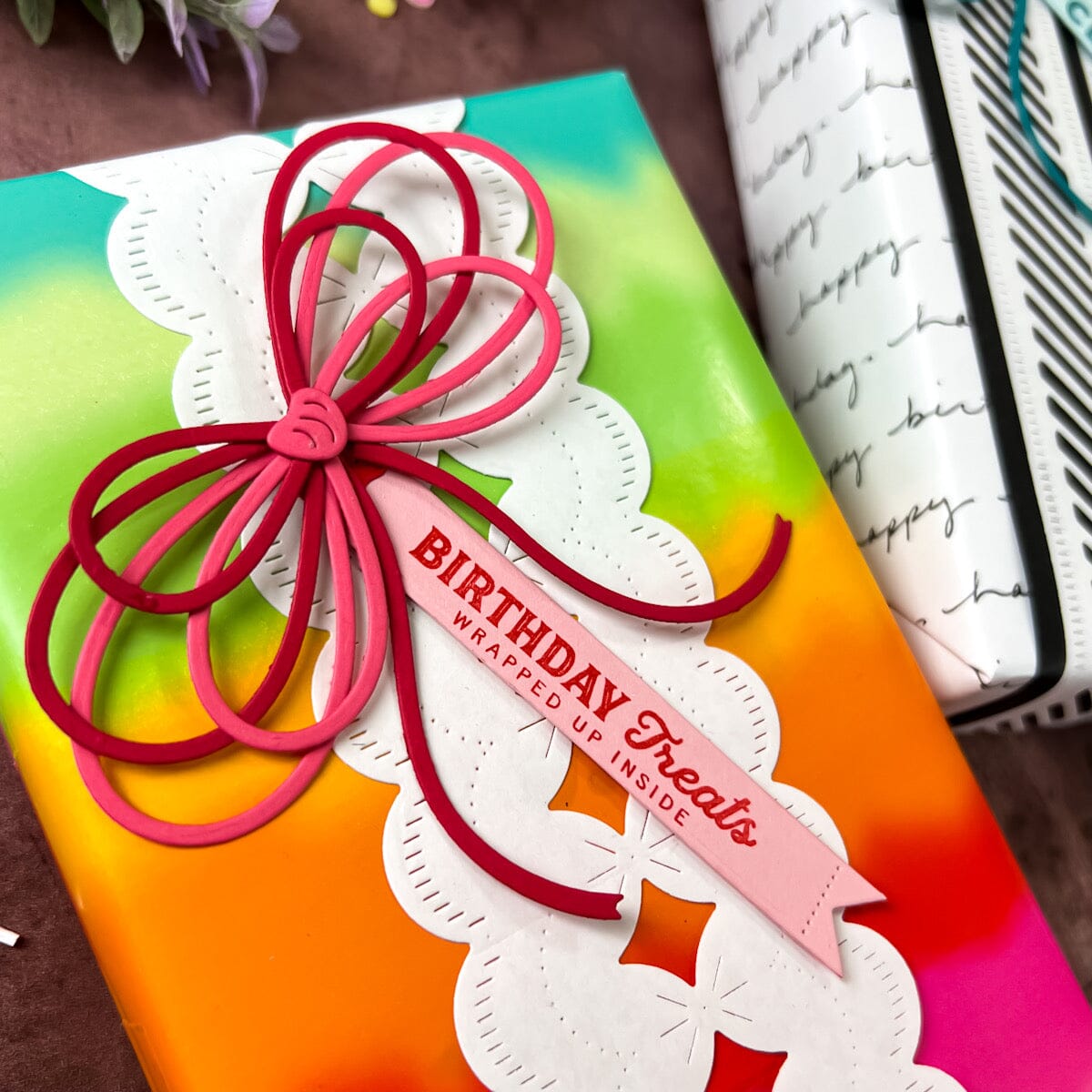 Tear Strip Tags: Birthday Stamp Set