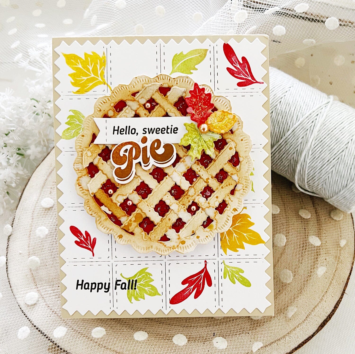 Fall Foodie Phrases Stamp Set