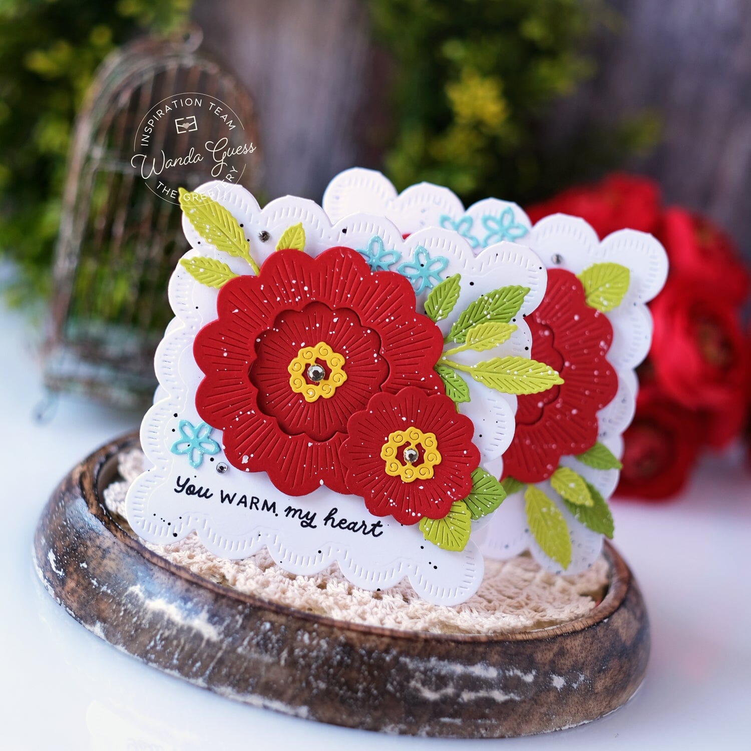 Embroidered Blooms Die