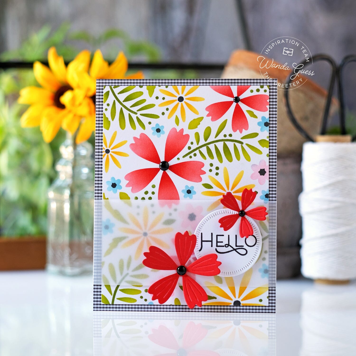 Petal Pusher Stencil