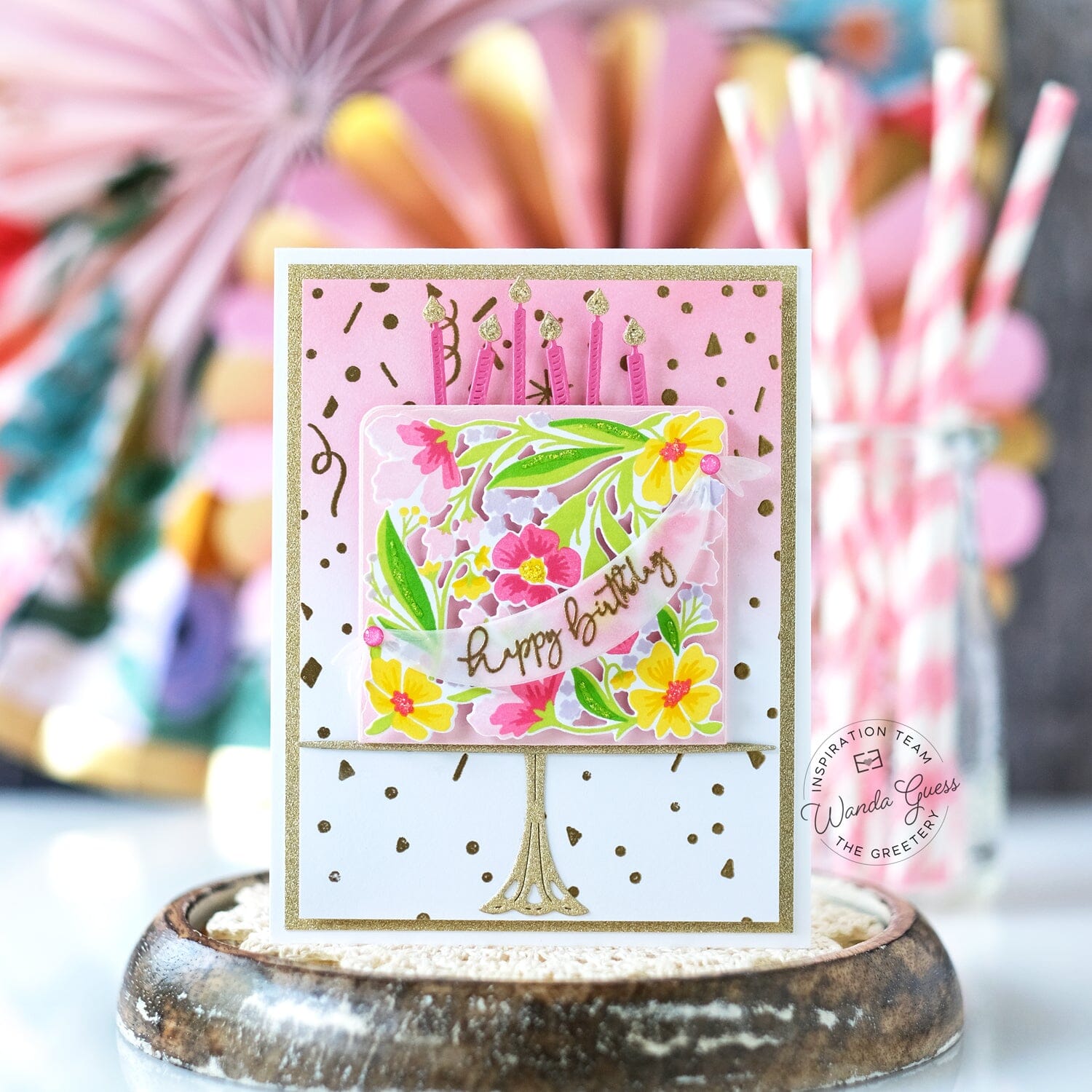 Takes the Cake Floral Details Die