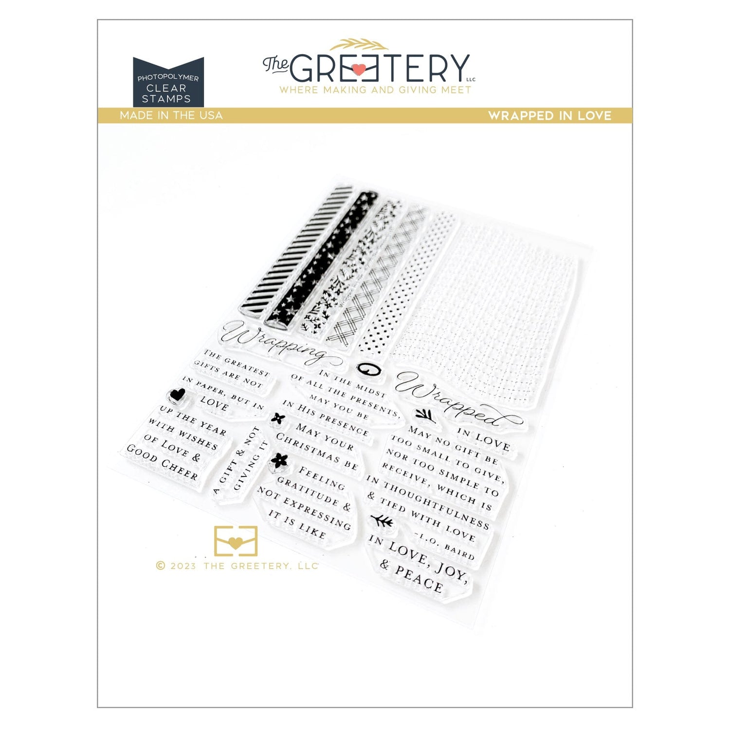 Wrapped in Love Stamp Set