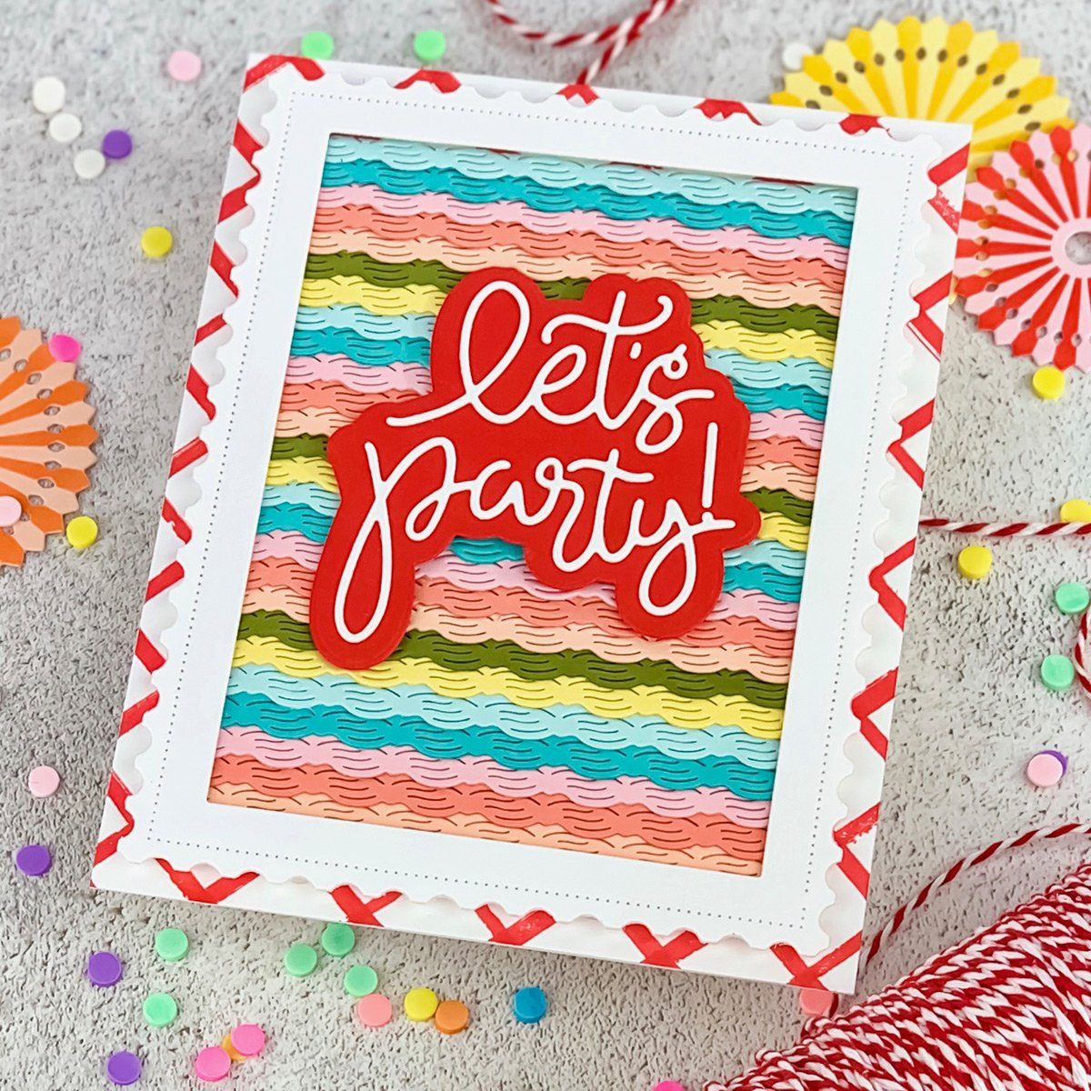 Pinwheel Party Die