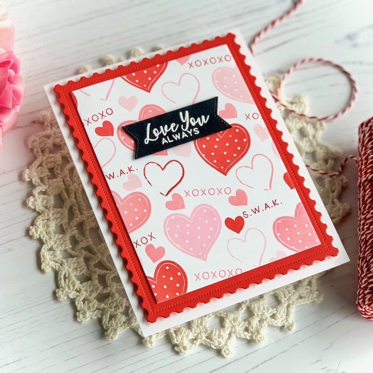 Sentiment Suite Love Stamp Set